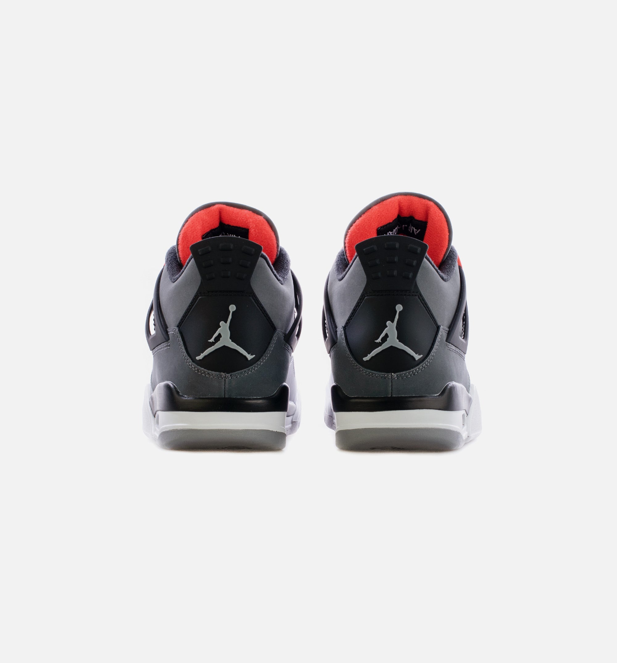 Air Jordan 4 Retro Infrared Mens Lifestyle Shoe - Grey/Infrared/Black Limit One Per Customer、mySite、dreamappss