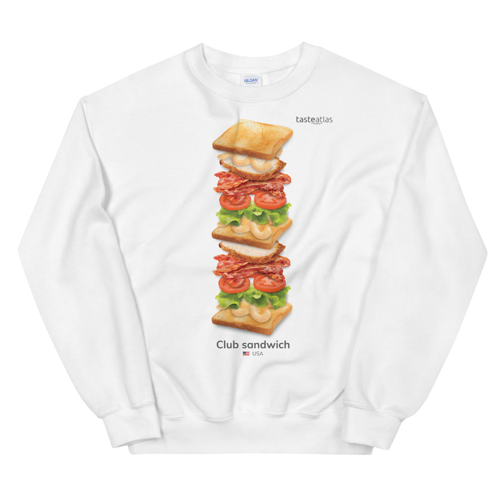 Club Sandwich Unisex Sweatshirt、mySite、camillekostekn