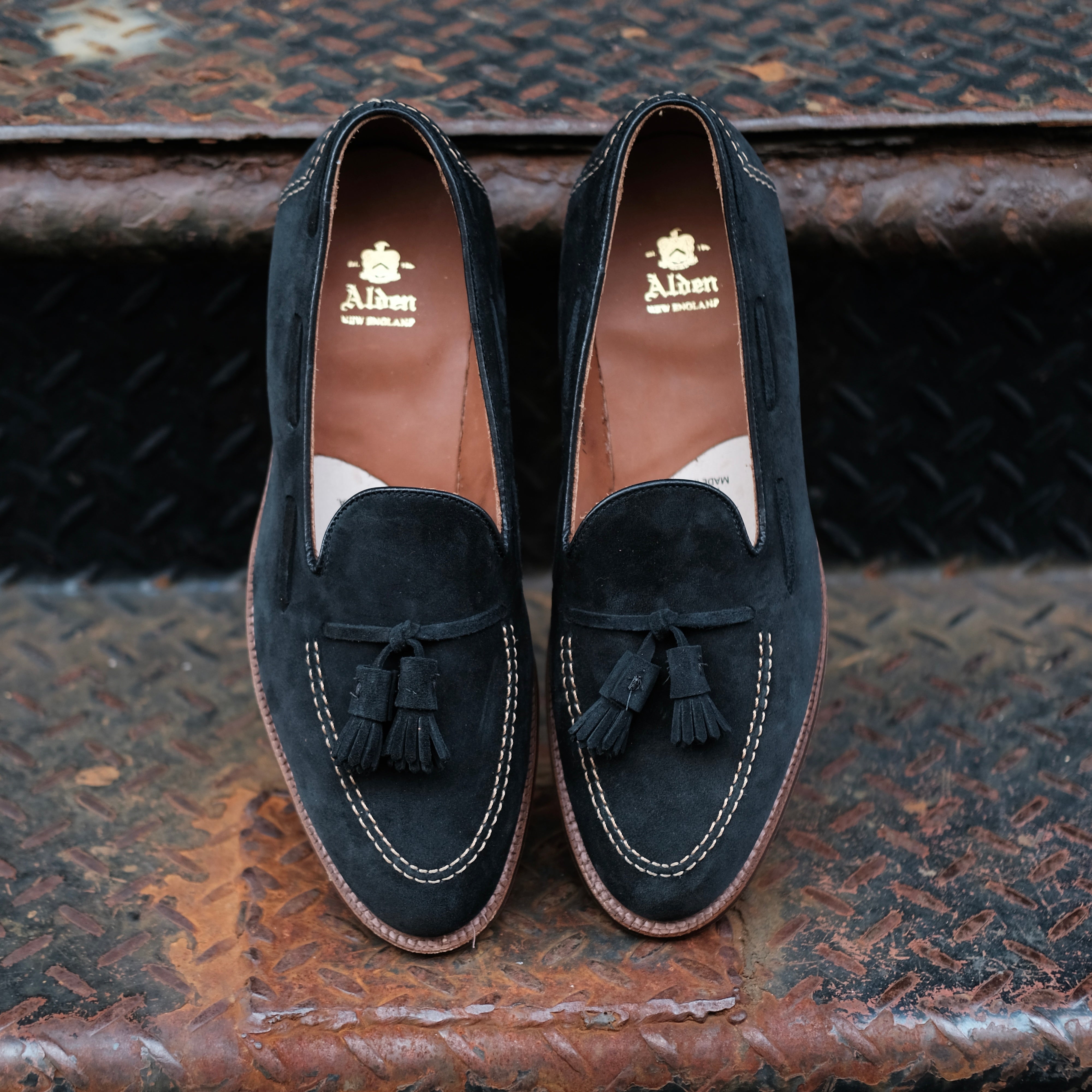  D0106 - Black Suede Tassel Loafer、mySite、preschool7hills