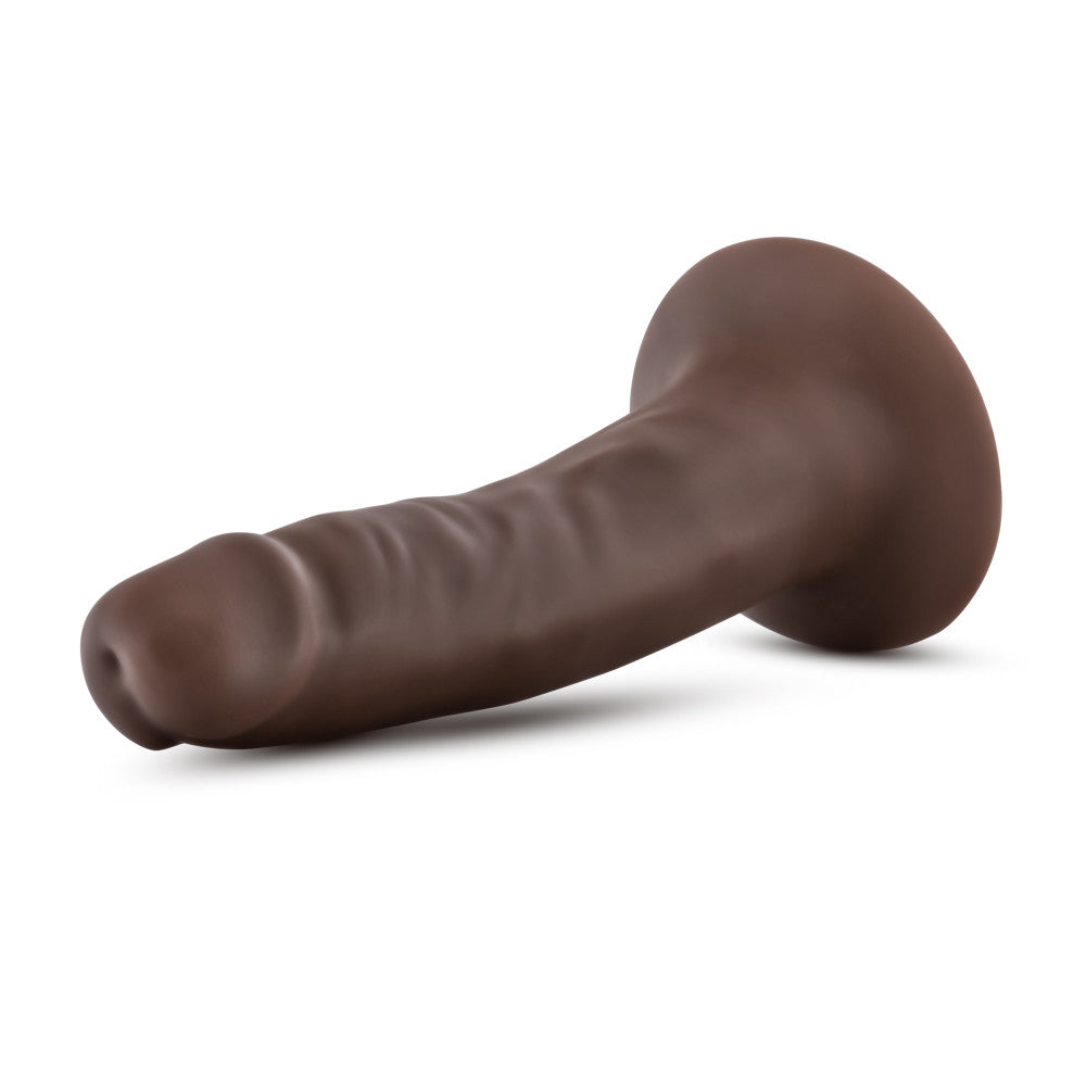 Dr. Skin By Blush® | Realistic Chocolate 5.5-Inch Long Dildo With Suction Cup Base、mySite、bottomscart