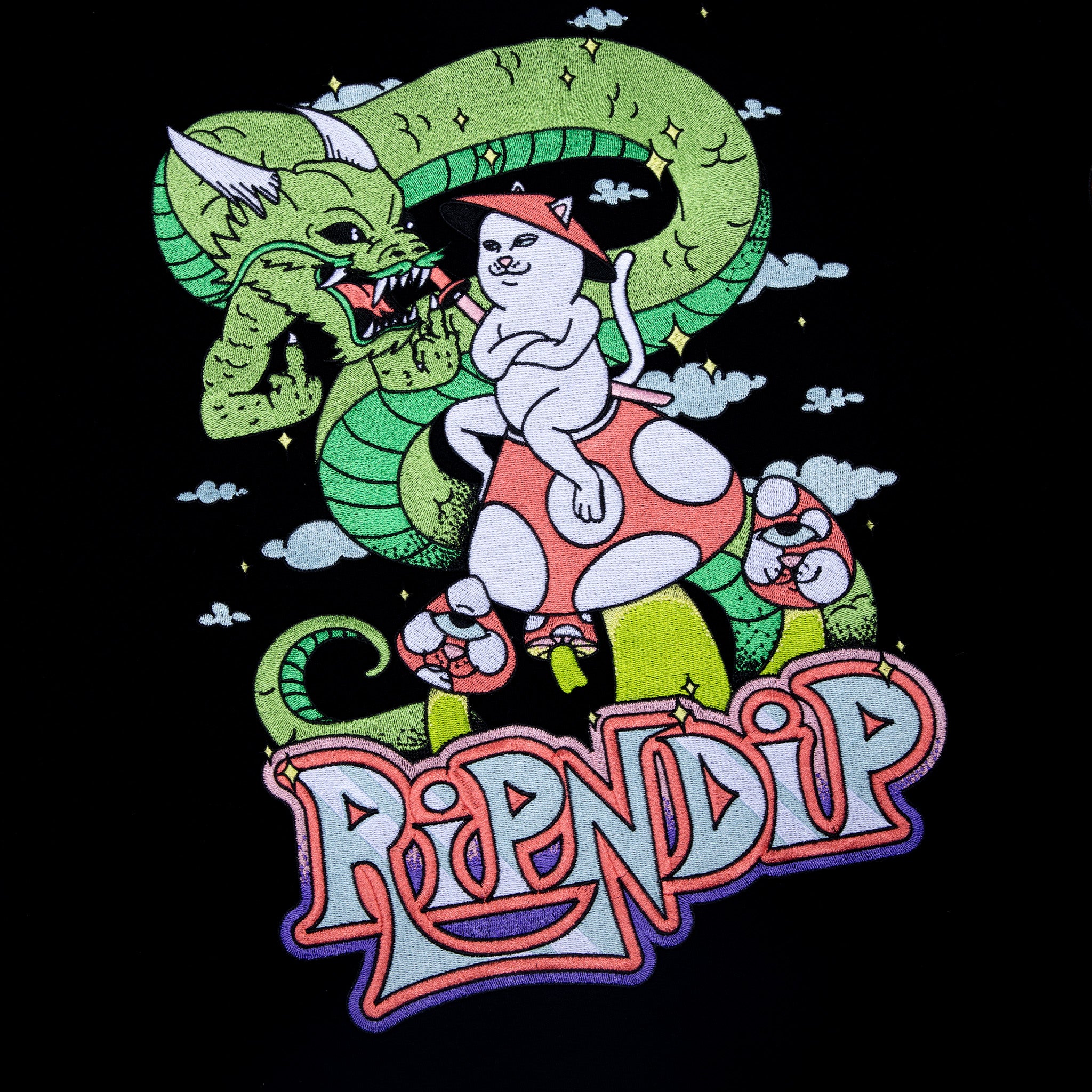  Sensai Embroidered Hoodie (Black)、mySite、merchandisen