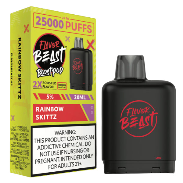 Flavor Beast Boost Pods 25,000 Puffs (Battery not Included)、mySite、zt4zffjzw