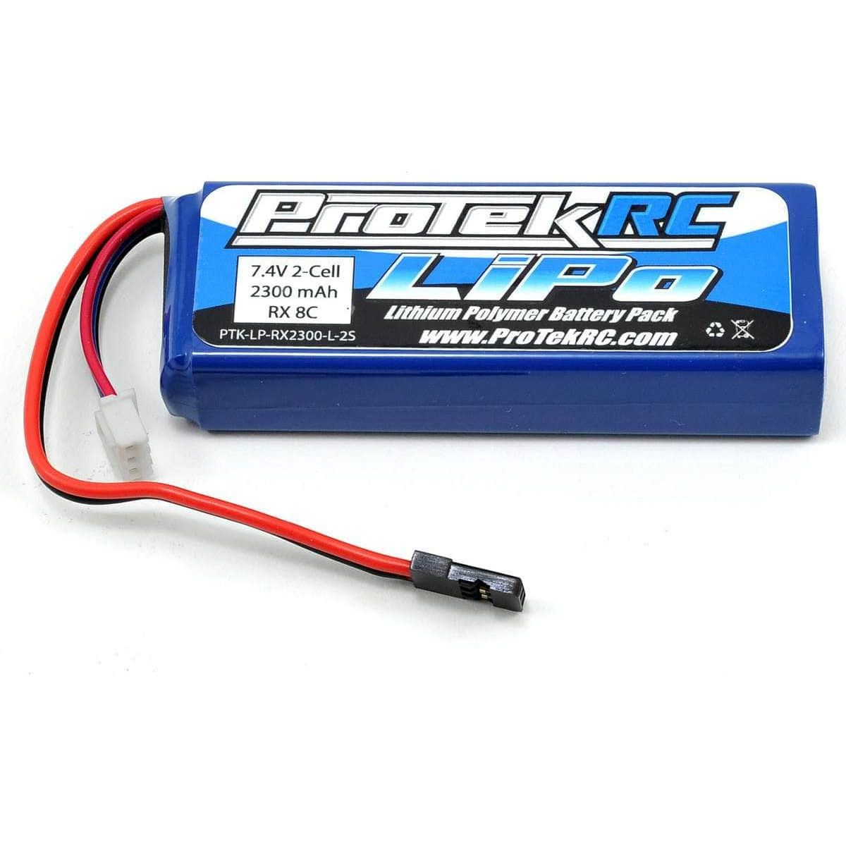  PTK-5196, ProTek RC LiPo Receiver Battery Pack (7.4V/2300mAh) (Mugen/AE/8ight-X)、mySite、merchandisen