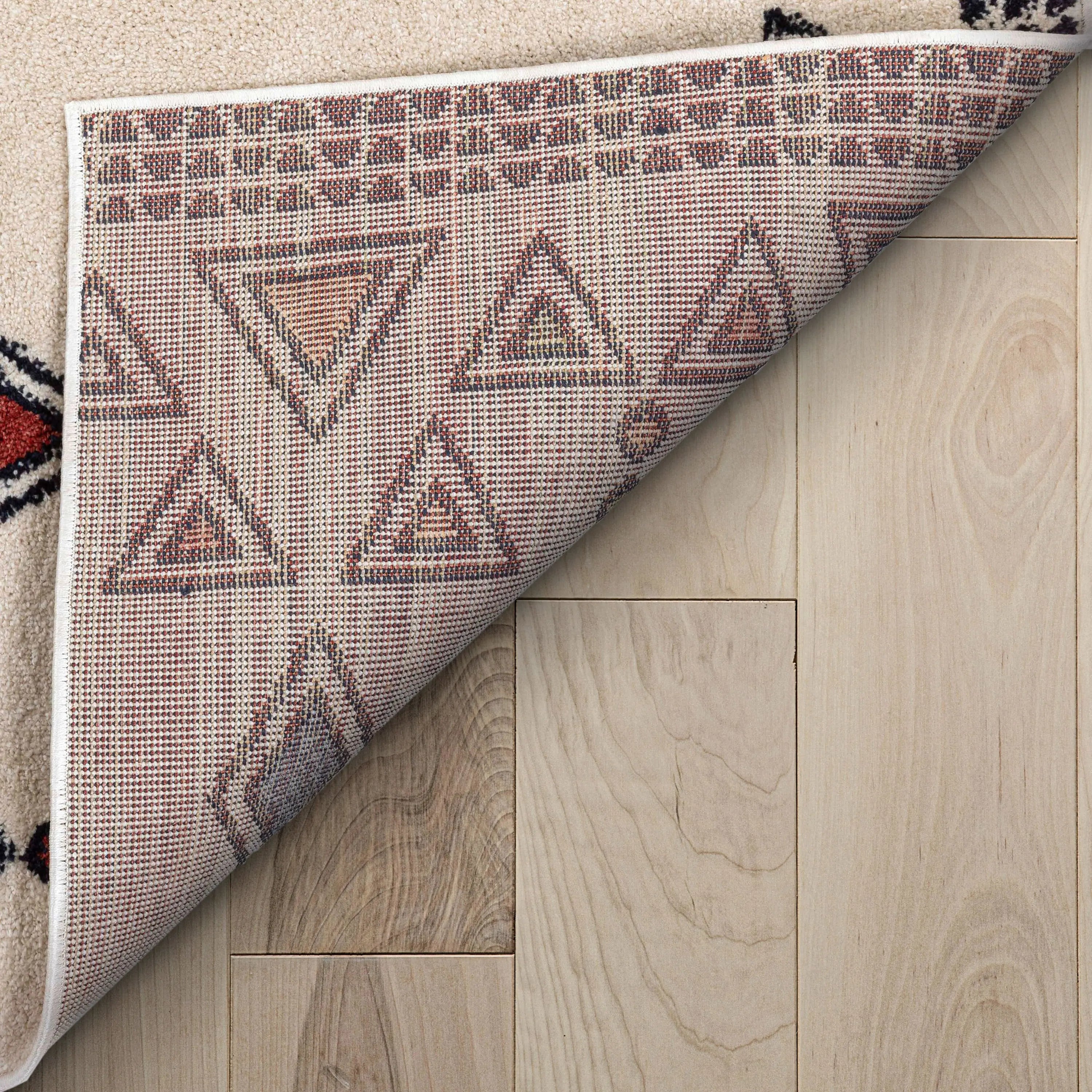 Huron Bohemian Vintage Tribal Beige Rug、mySite、gigharbornorthrealestate