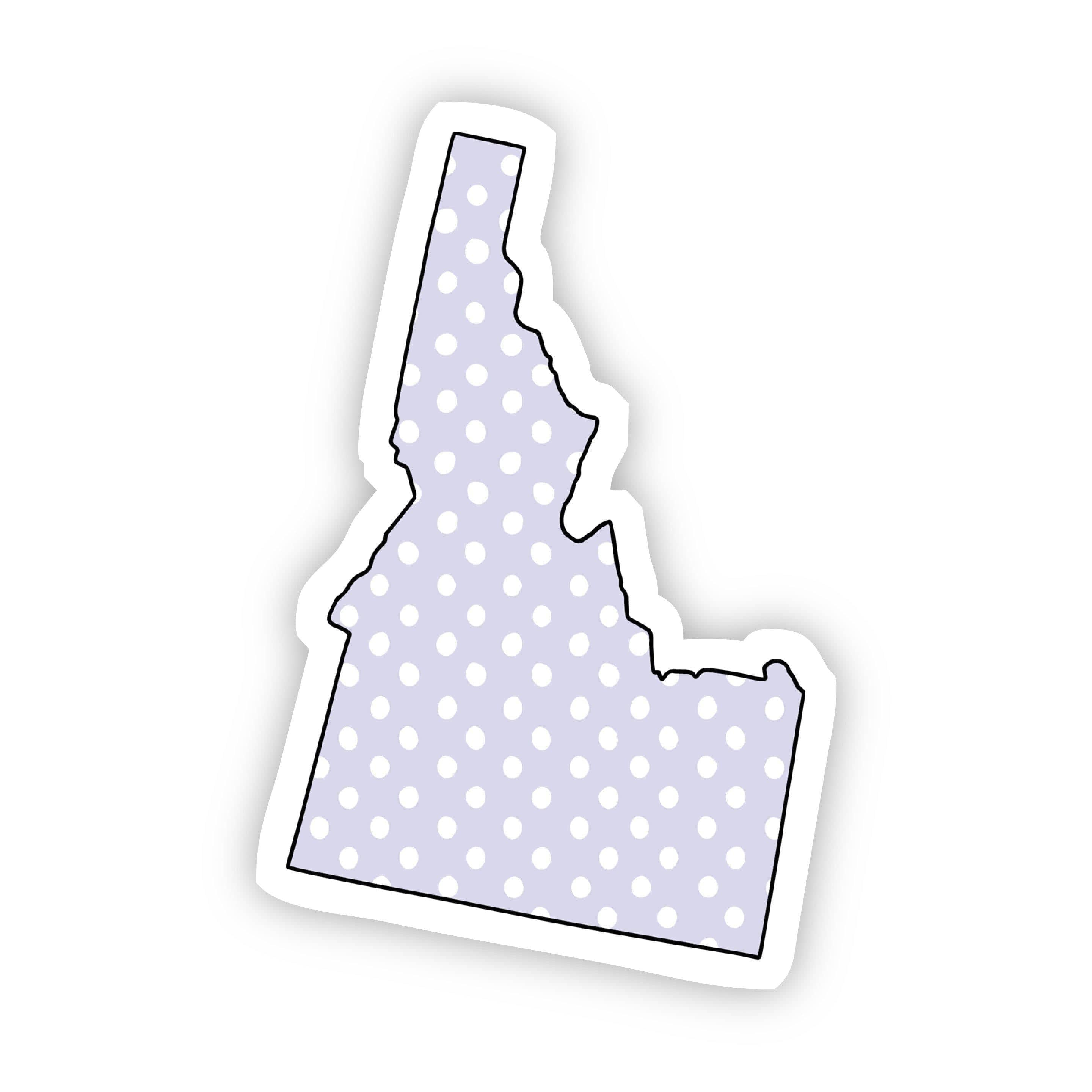  Idaho Polka Dot Sticker、mySite、elrpsem3k