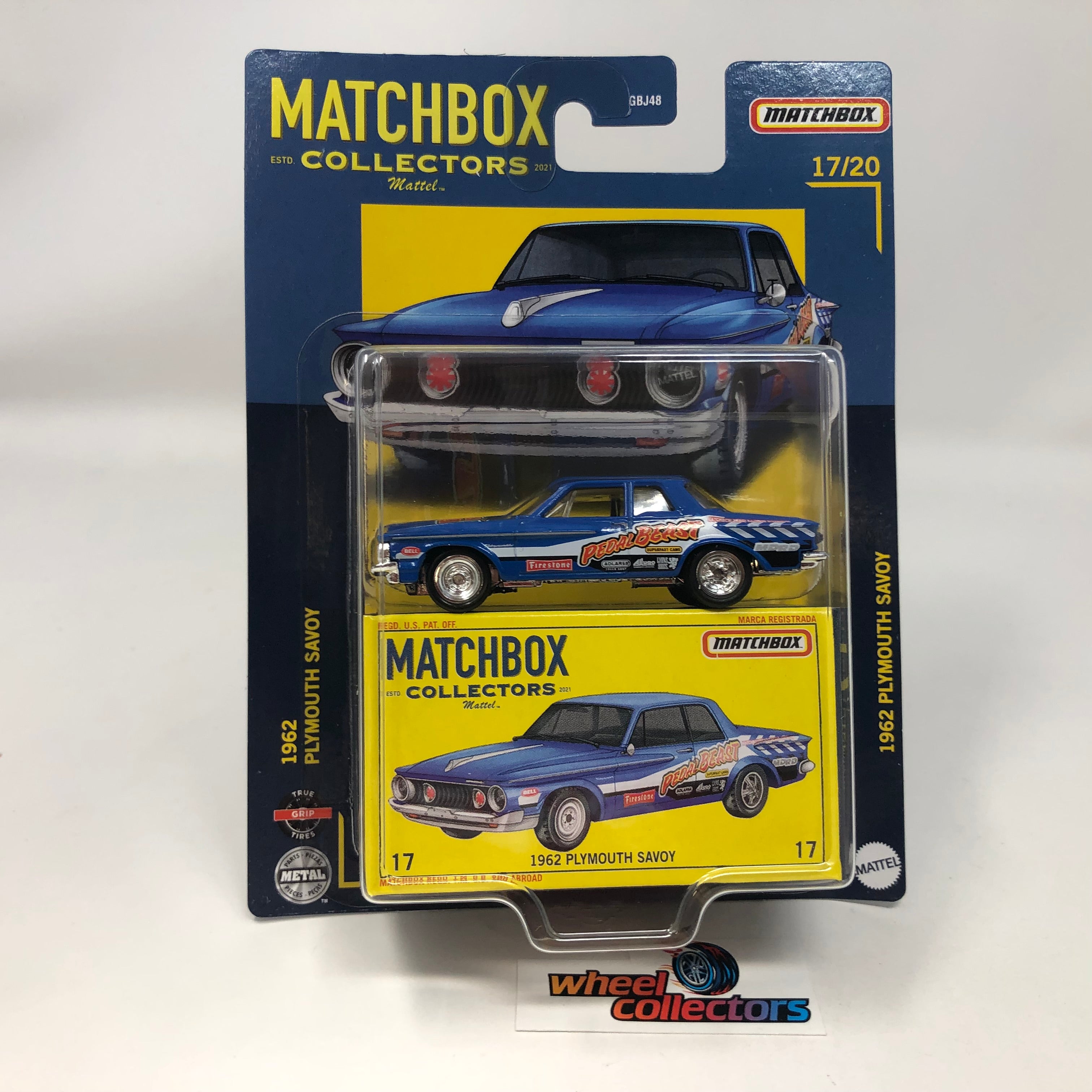 1962 Plymouth Savoy * 2022 Matchbox Collectors Series Case N、mySite、hgirdovlk