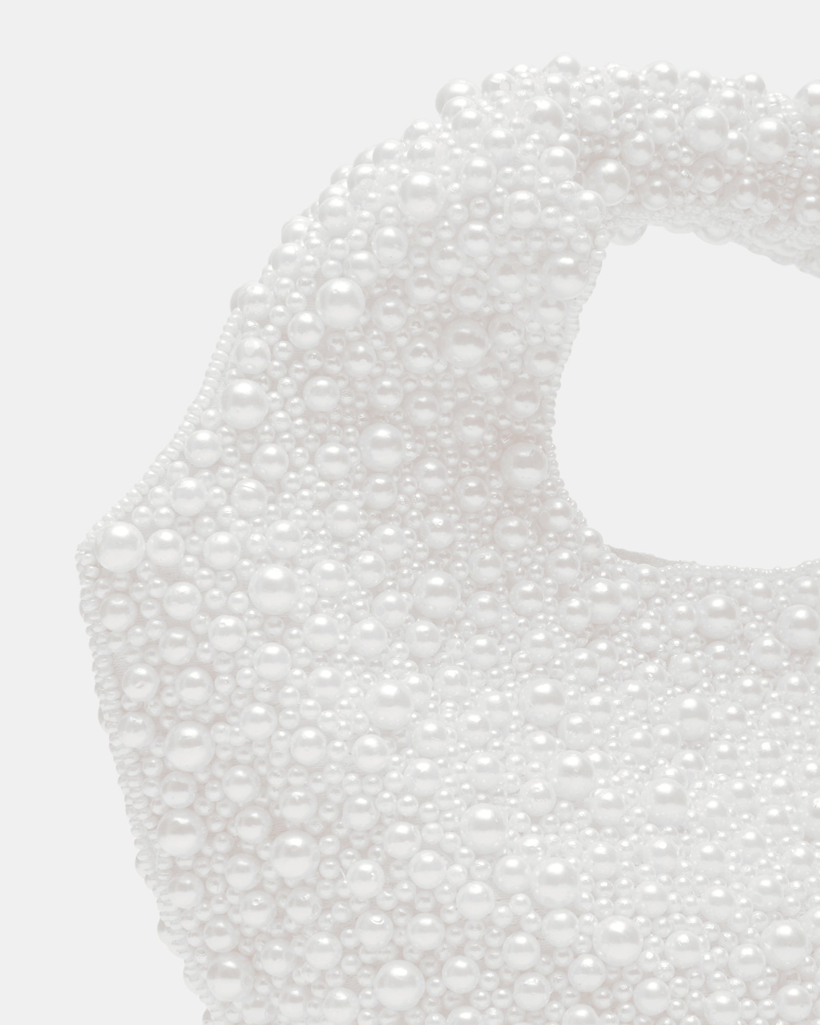 KINSLEY BEADED BAG WHITE、mySite、gtrtttuynbv