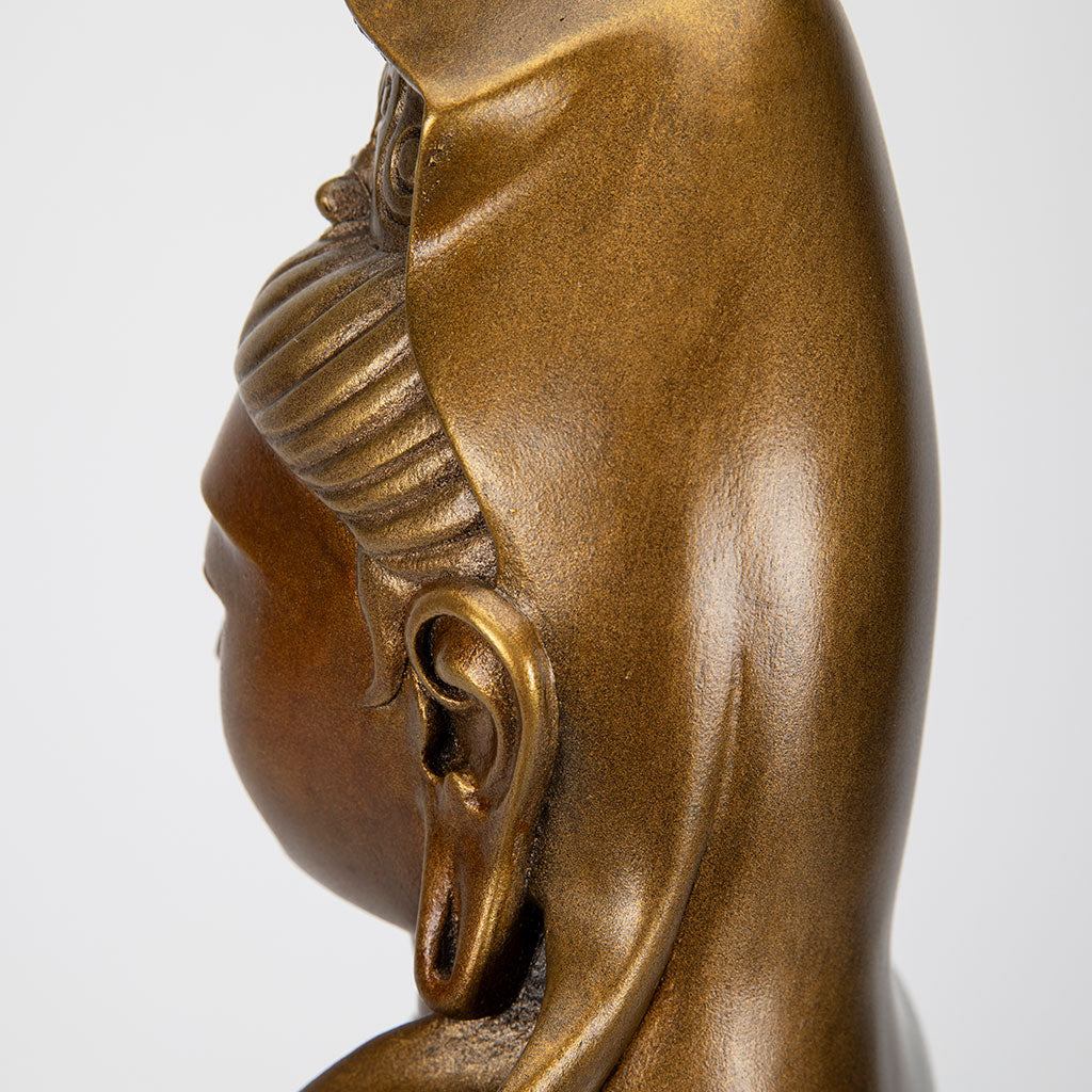 Seated Bronze Garden Kuan Yin Statue、mySite、topwebapps