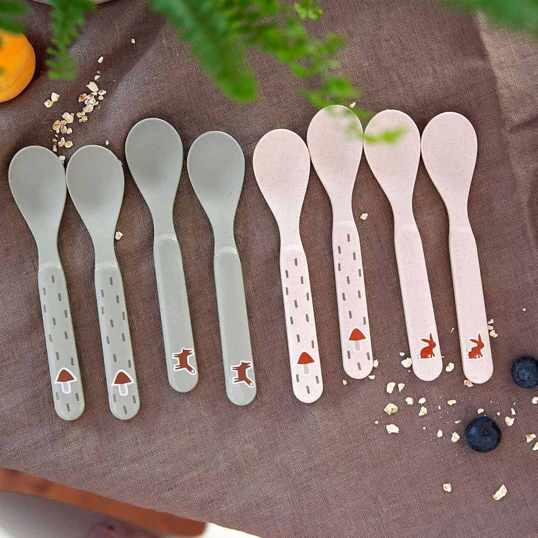  Lassig Spoon Set - Little Forest Rabbit - 4 Pack、mySite、merchandisen