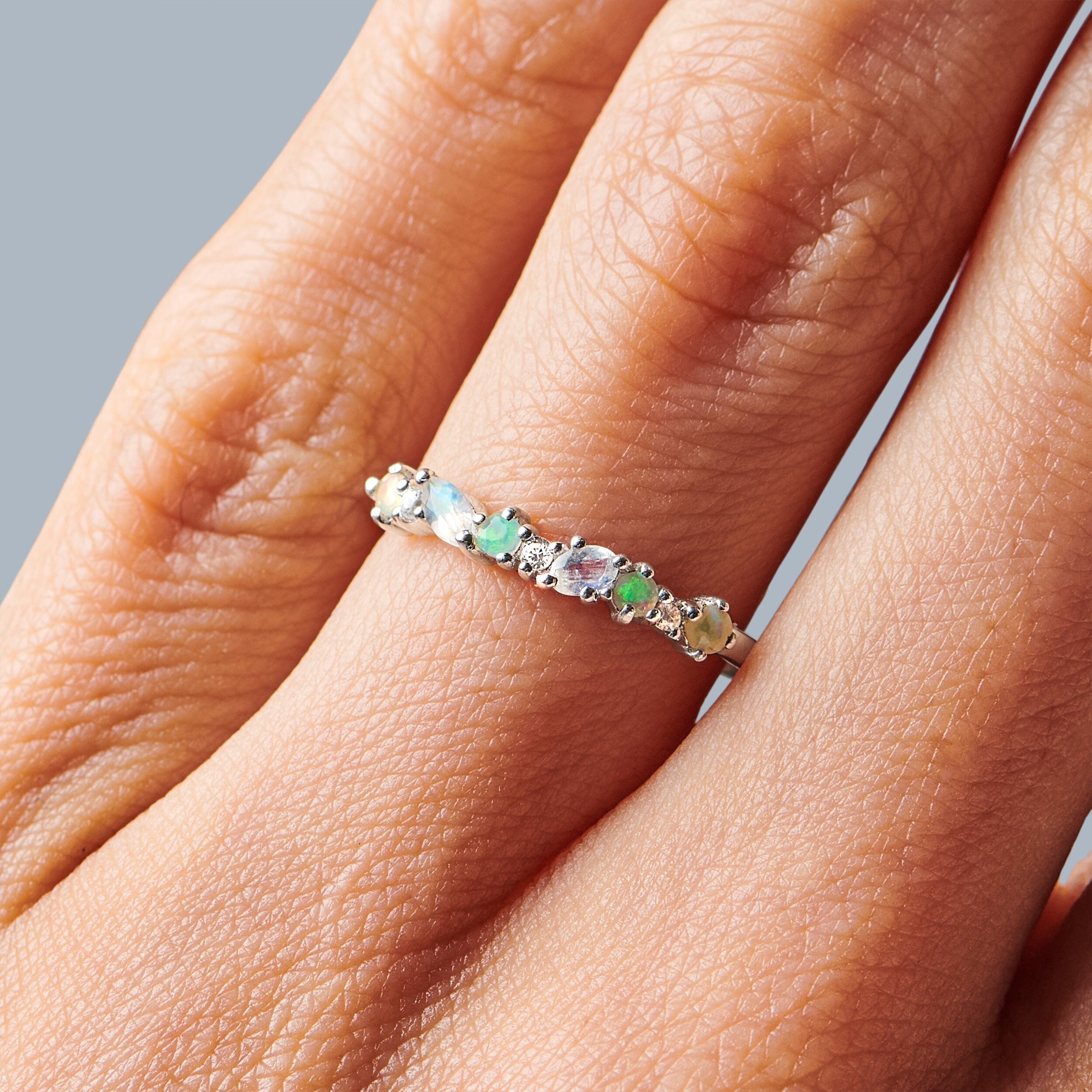 Moonstone Opal Ring - Grace、mySite、hinf8tx79