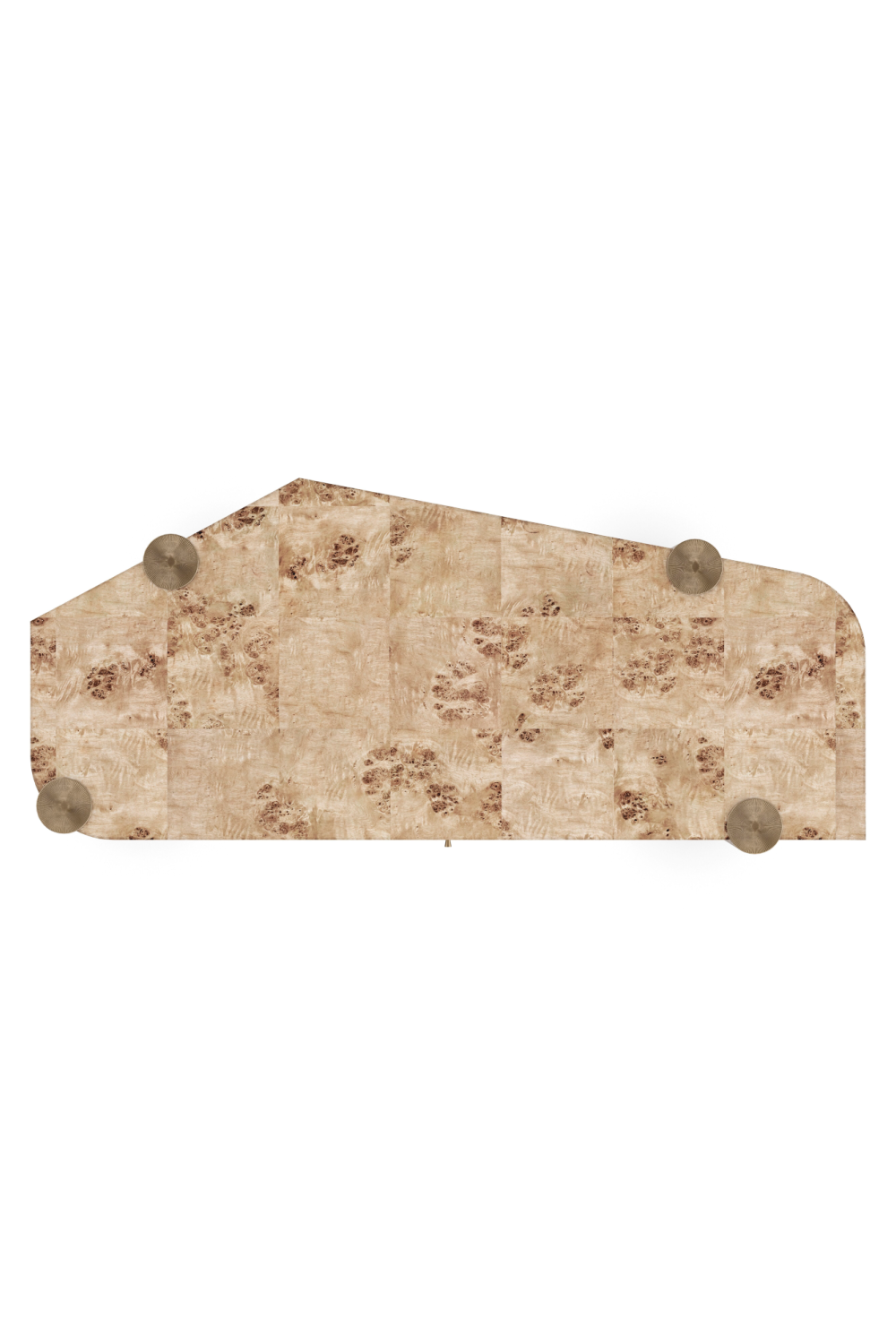 Trapezoidal Wooden Modern Desk | Caracole Rhythm、mySite、neckold