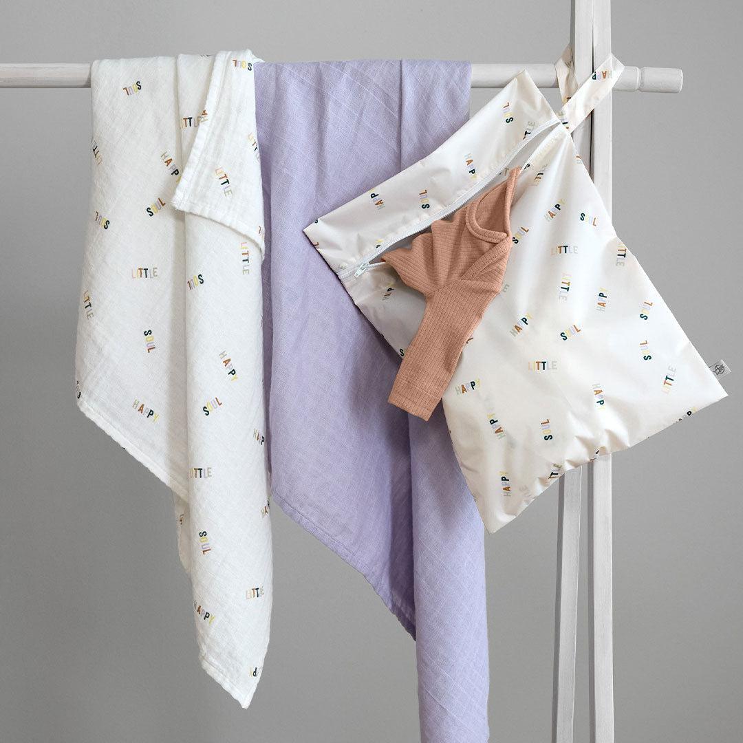  Lassig Swaddle & Burp Blanket - Happy Fruits - Cherry、mySite、merchandisen