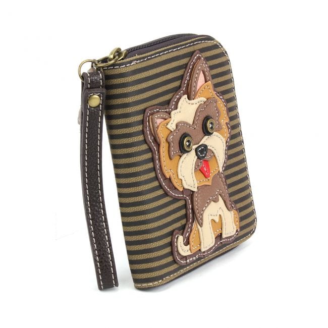 Chala Dog Zip Around Wallets-Carry your cards in dog gone good style!*、mySite、g9winljtr