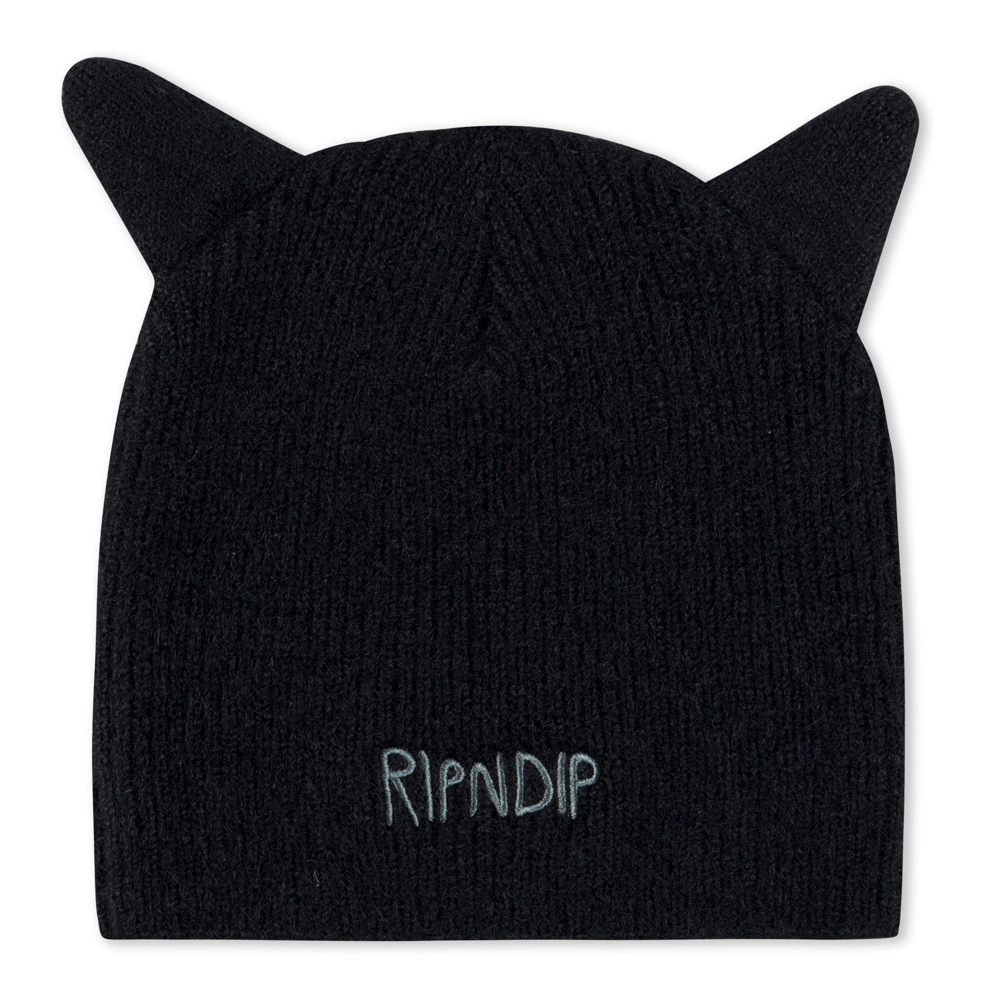  Kitty Ears Mohair Beanie (Black)、mySite、merchandisen