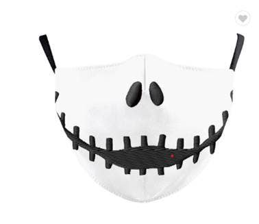 Voodoo Doll Mouth Face Mask In Polyester-CUTE for Halloween!、mySite、g9winljtr