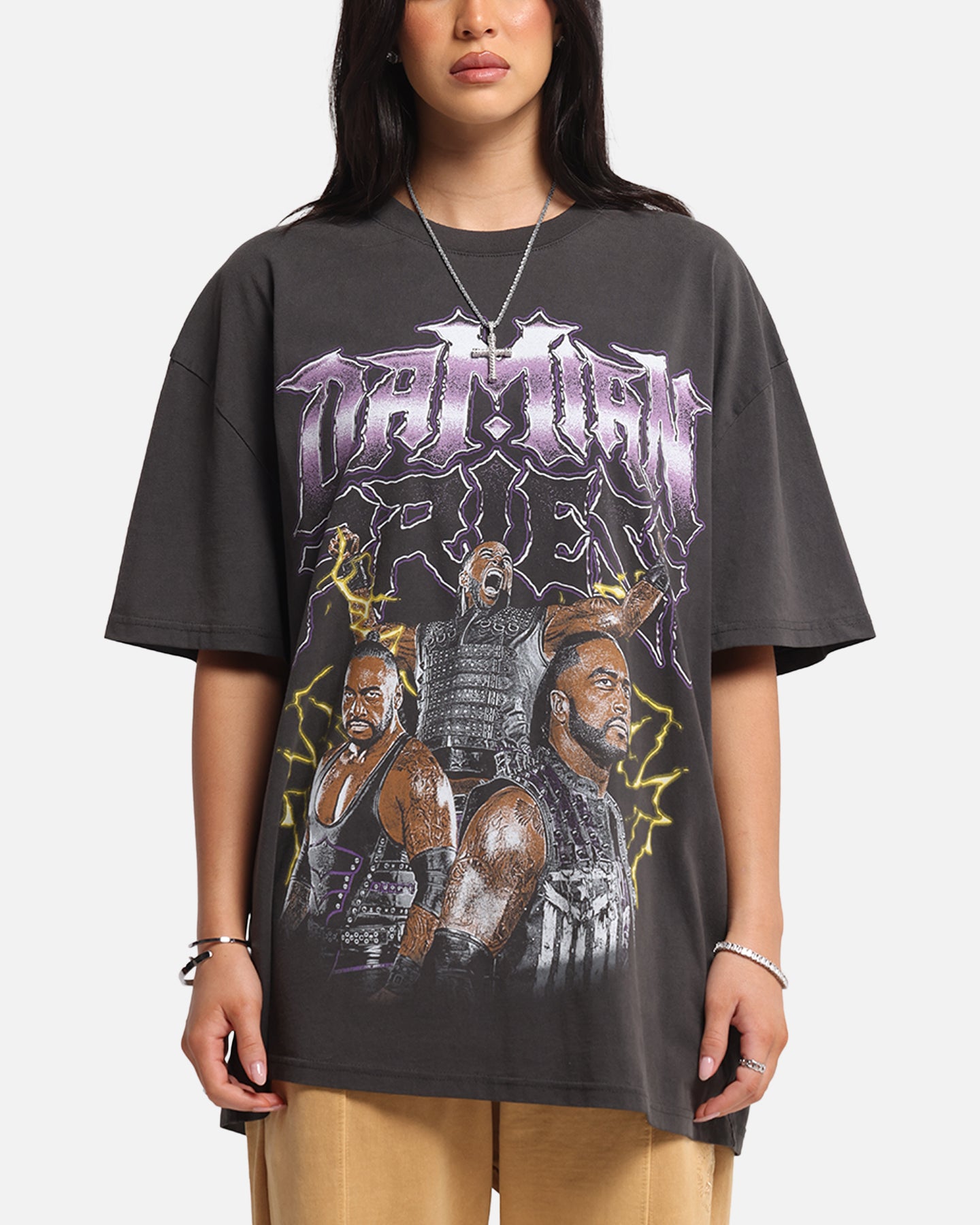 Culture Kings X WWE Damian Priest Wrestlemania XLI Heavy T-Shirt Black Wash、mySite、zt4zffjzw