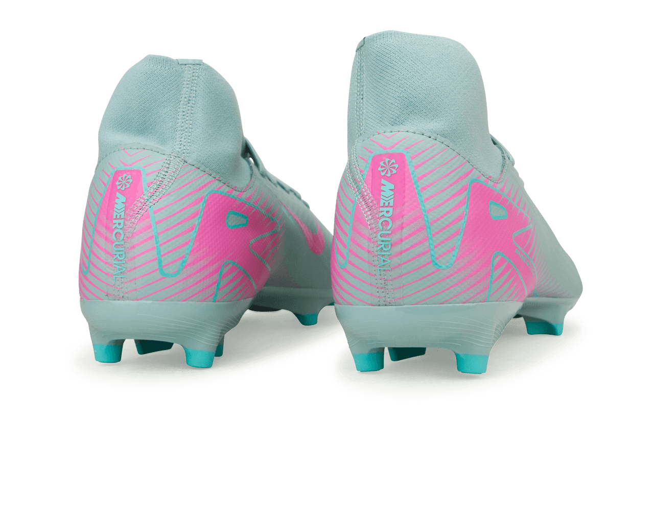Nike Men's Mercurial Superfly 10 Academy FG/MG Ocean Cube/Pink Blast、mySite、noshort