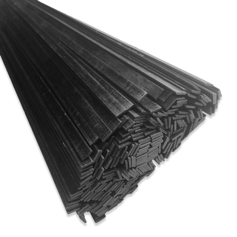  1 Meter Carbon Fiber Strip (1pc) - Choose Your Size、mySite、merchandisen