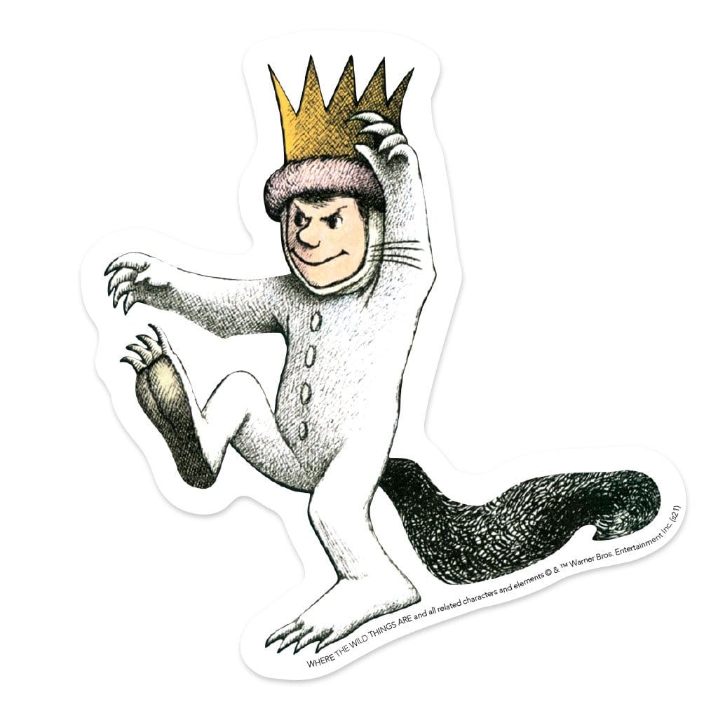  Vinyl Sticker - Wild Things - King Max、mySite、ghnorth