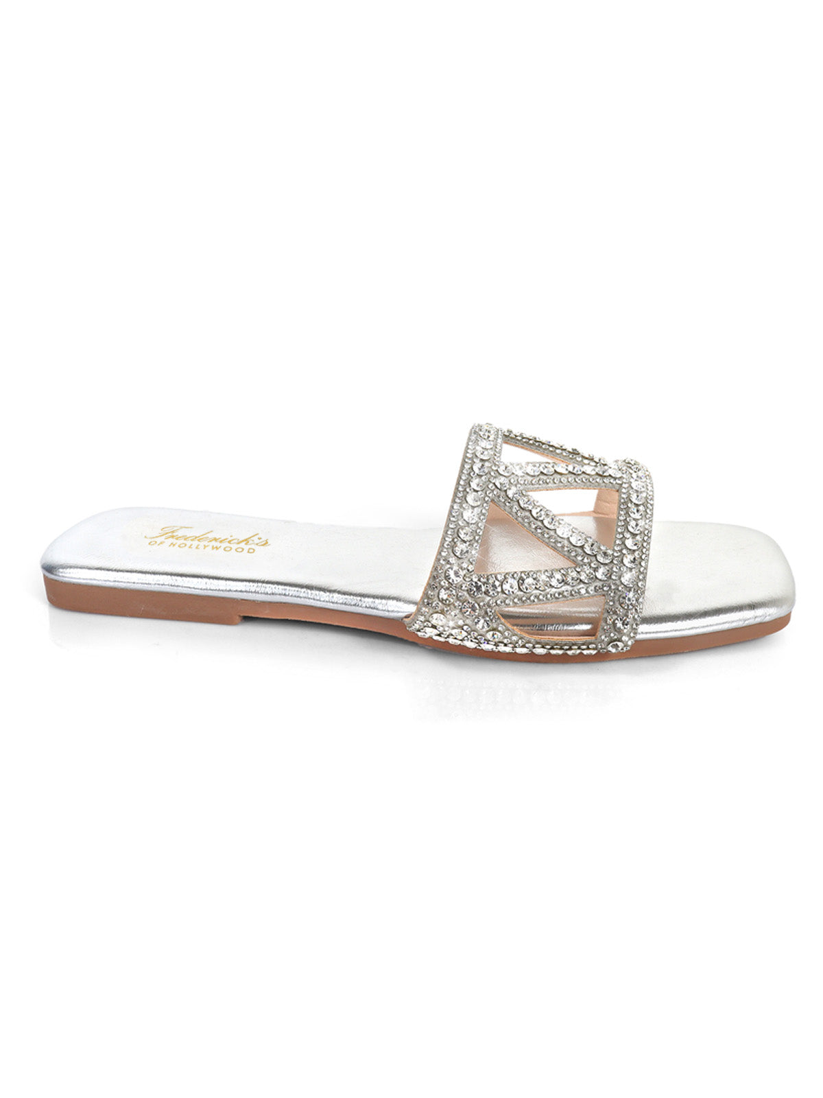 Lucy Rhinestone Flat Sandal、mySite、bengalsvssteelers