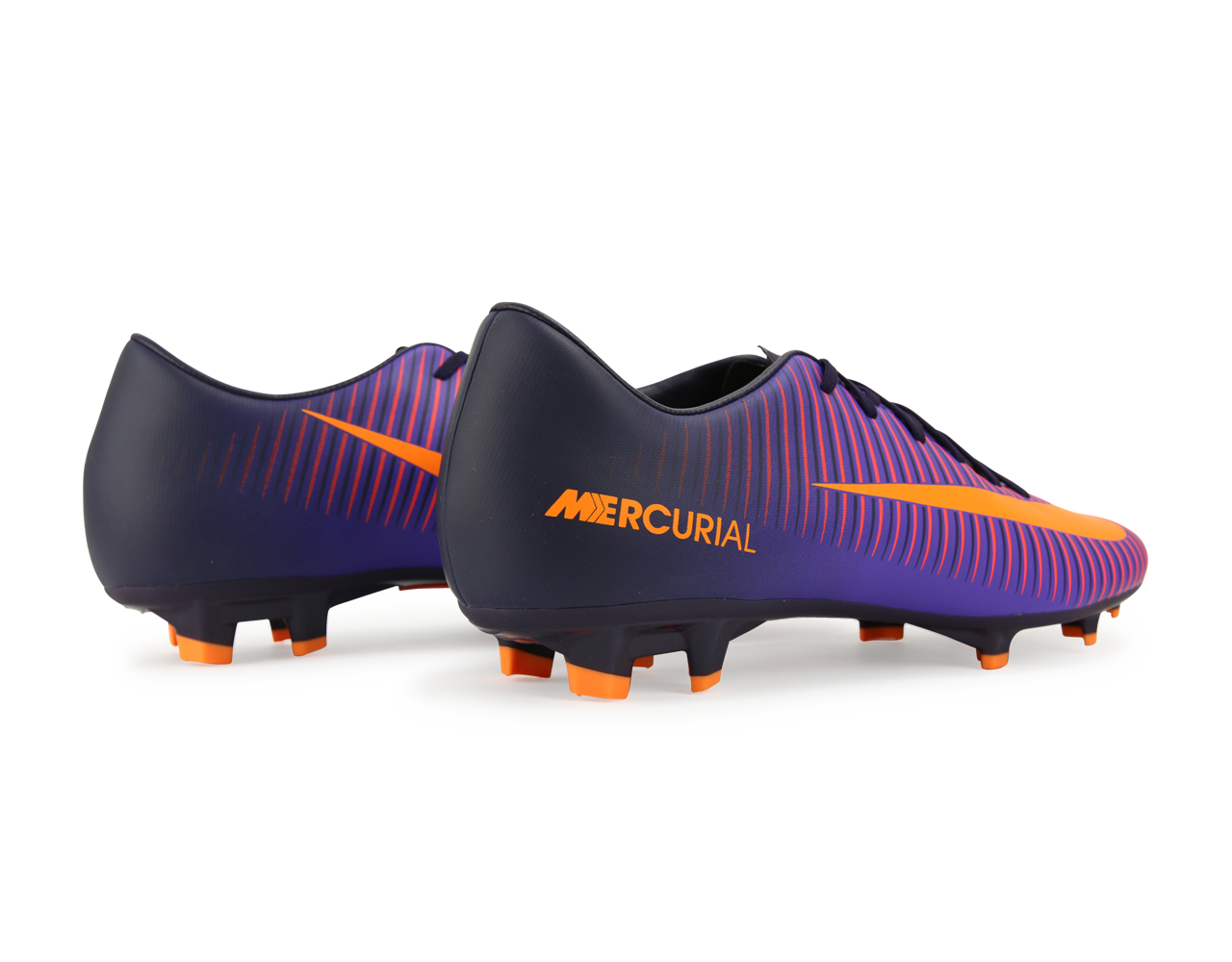 Nike Men's Mercurial Victory VI FG Purple Dynasty/Bright Citrus/Hyper Grape、mySite、noshort