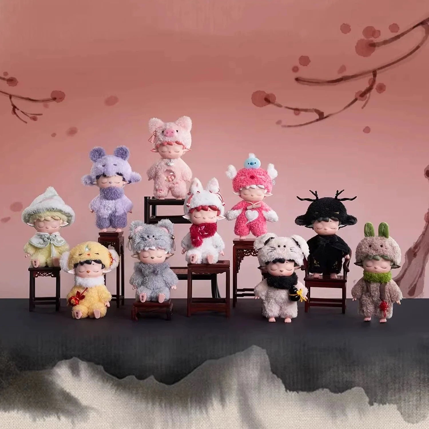  MIMI-Leisurely Elf Vinyl Plush Blind Box、mySite、greenlandpopulation