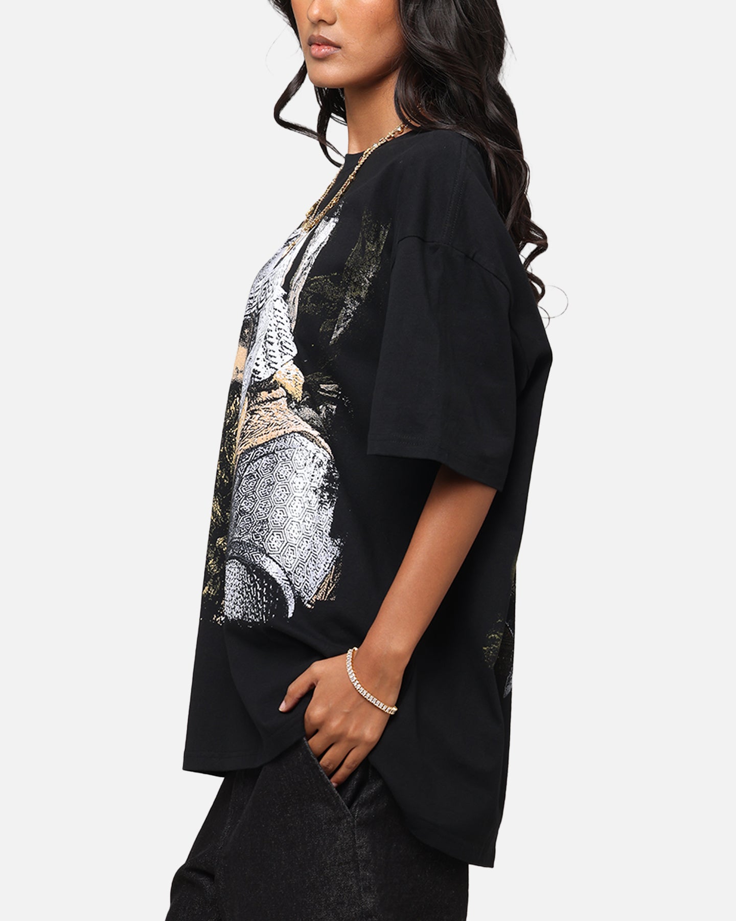 American Thrift X The Lord Of The Rings Gimli Heavy T-Shirt Black、mySite、zt4zffjzw