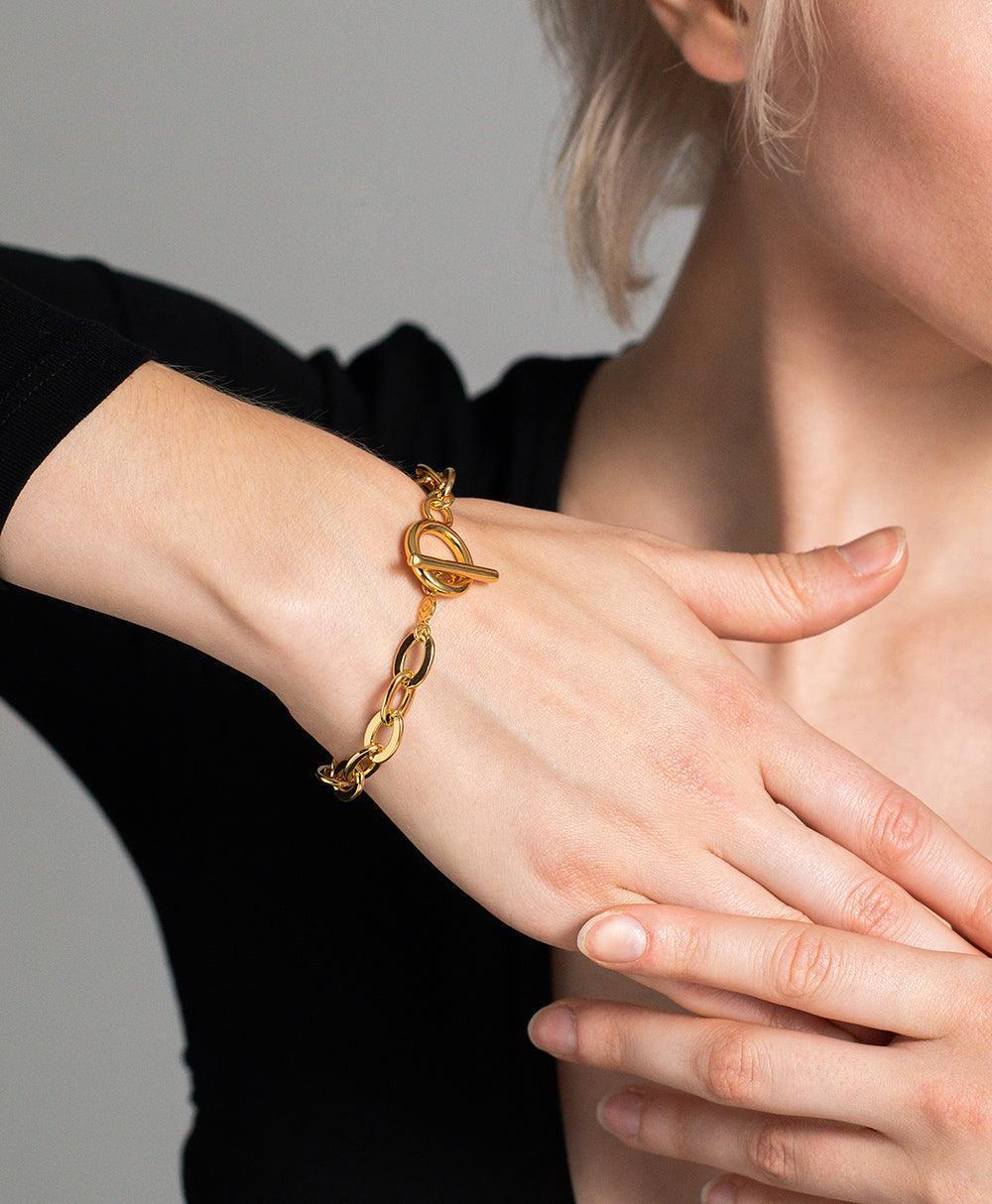 Anna Bracelet 18ct Gold Plated、mySite、botmansion