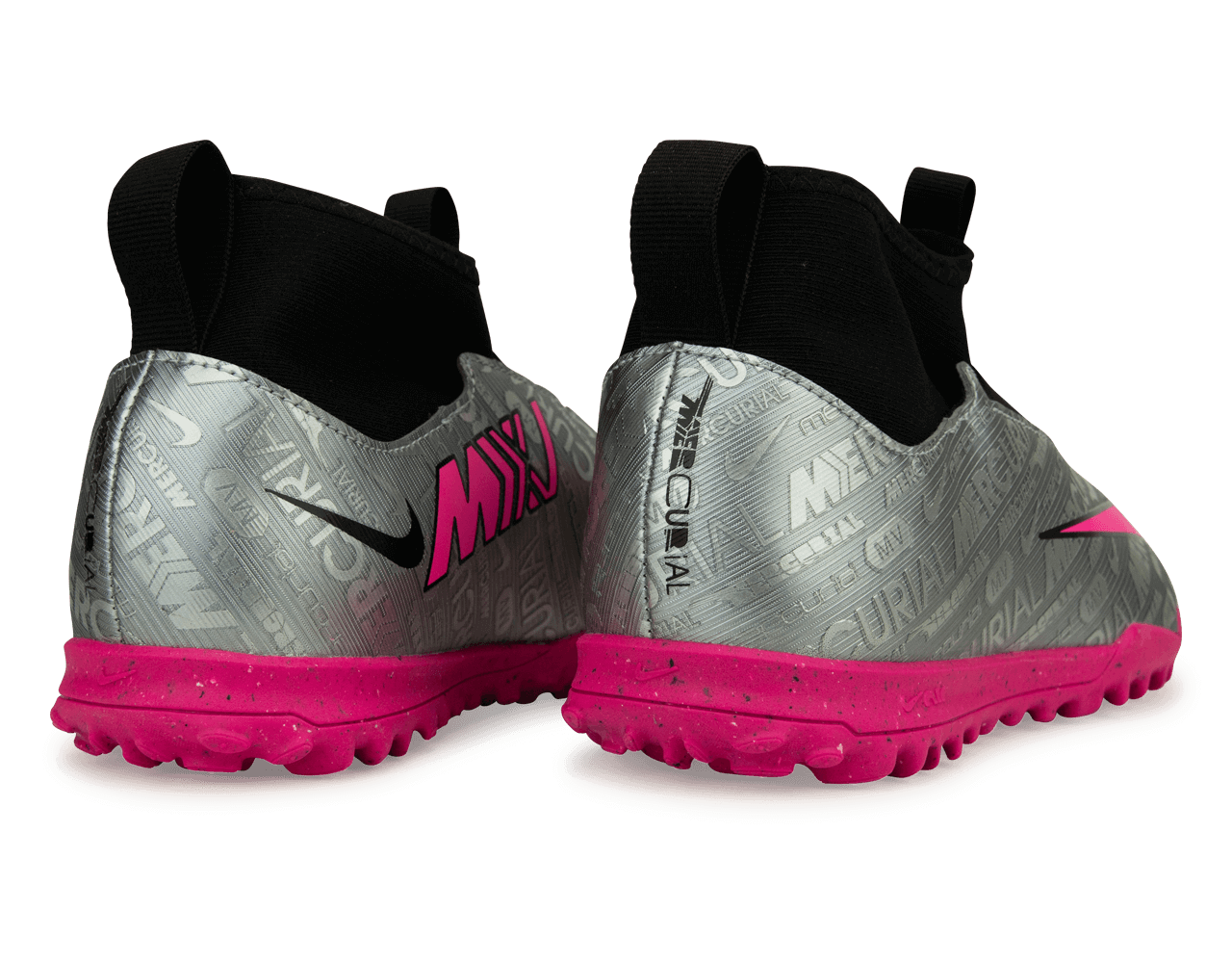 Nike Kids Zoom Mercurial Superfly 9 Academy XXV TF Silver/Black、mySite、noshort
