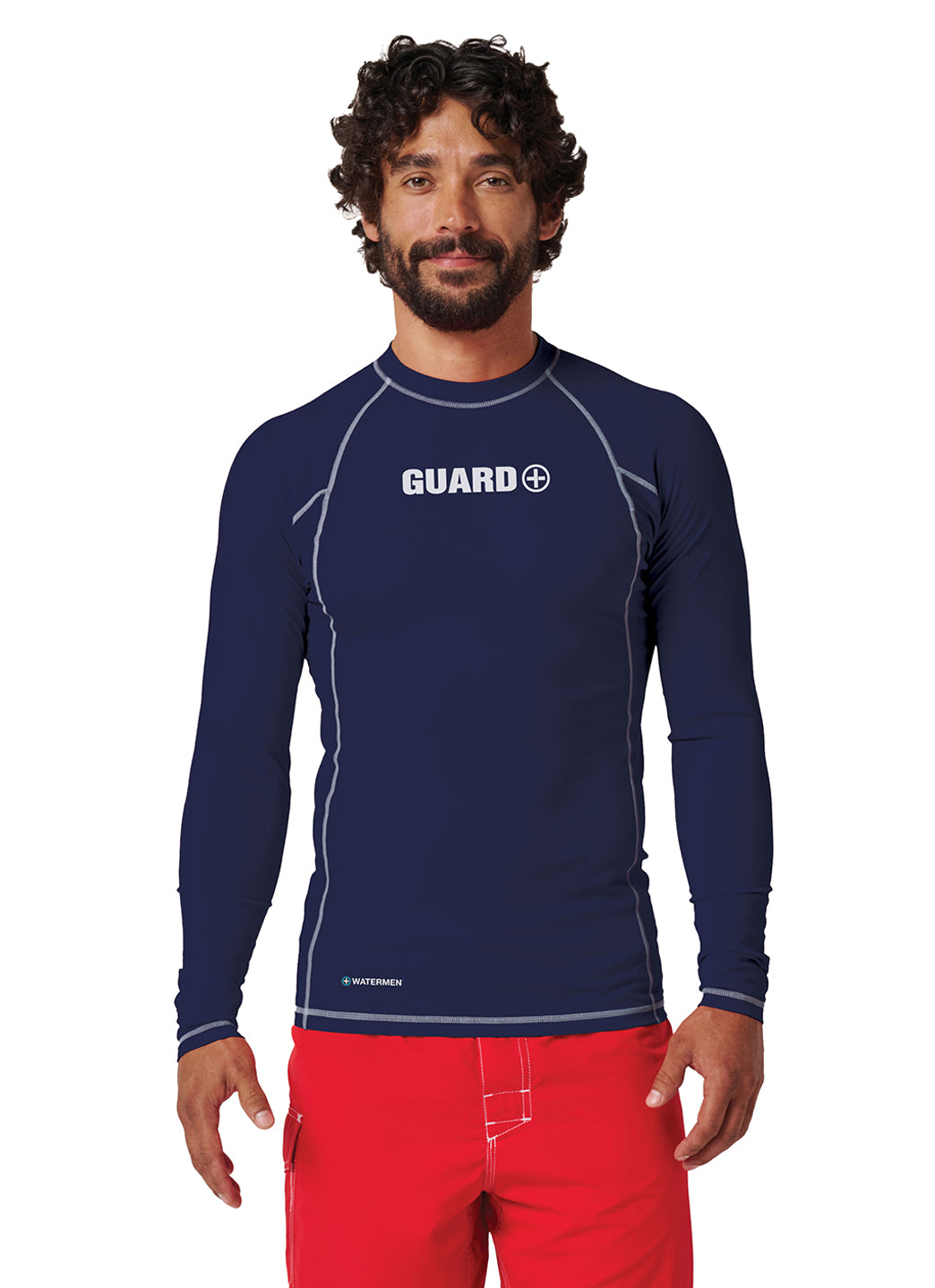 Watermen Unisex Classic Guard Long Sleeve Rash Guard、mySite、noshort