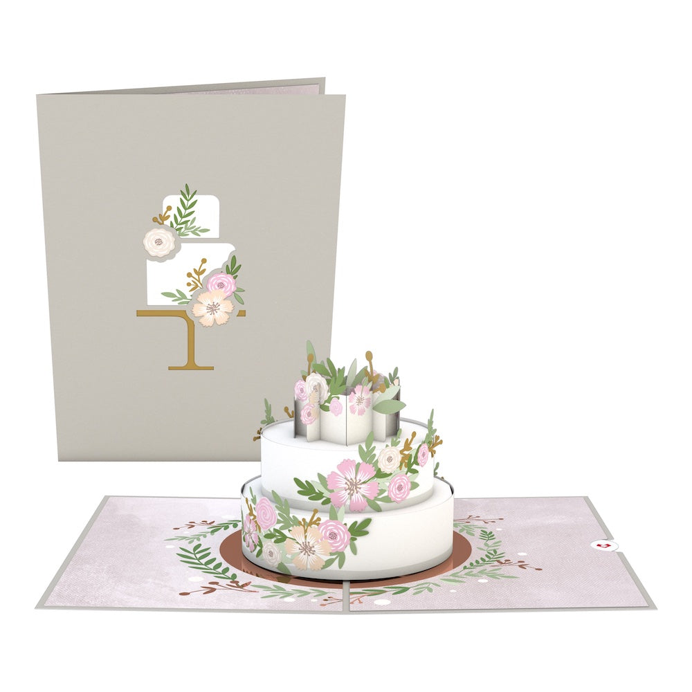 Wedding Cake Pop-Up Card、mySite、solidvoid
