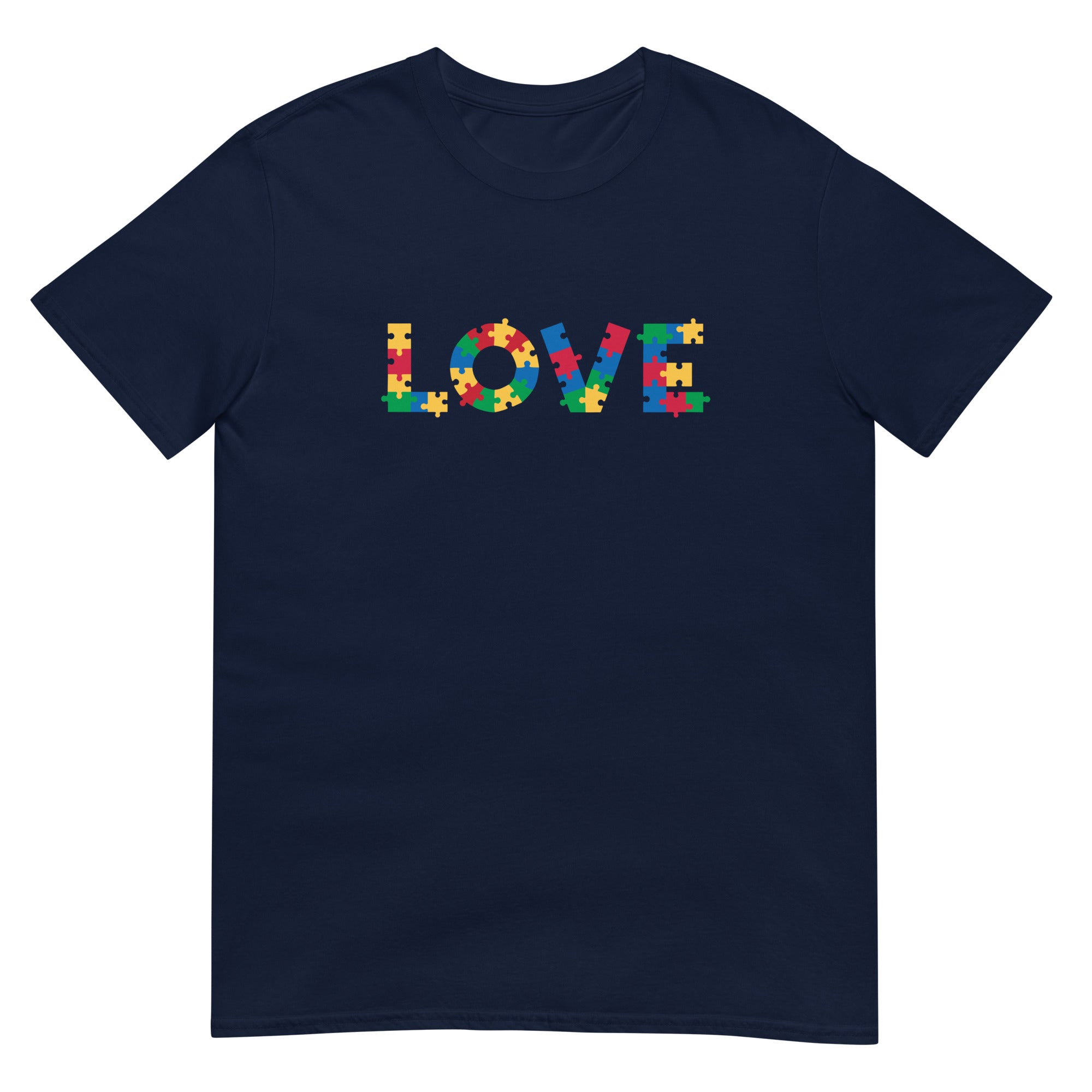 Autism Acceptance & Love Puzzle T-Shirt、mySite、camillekostekn