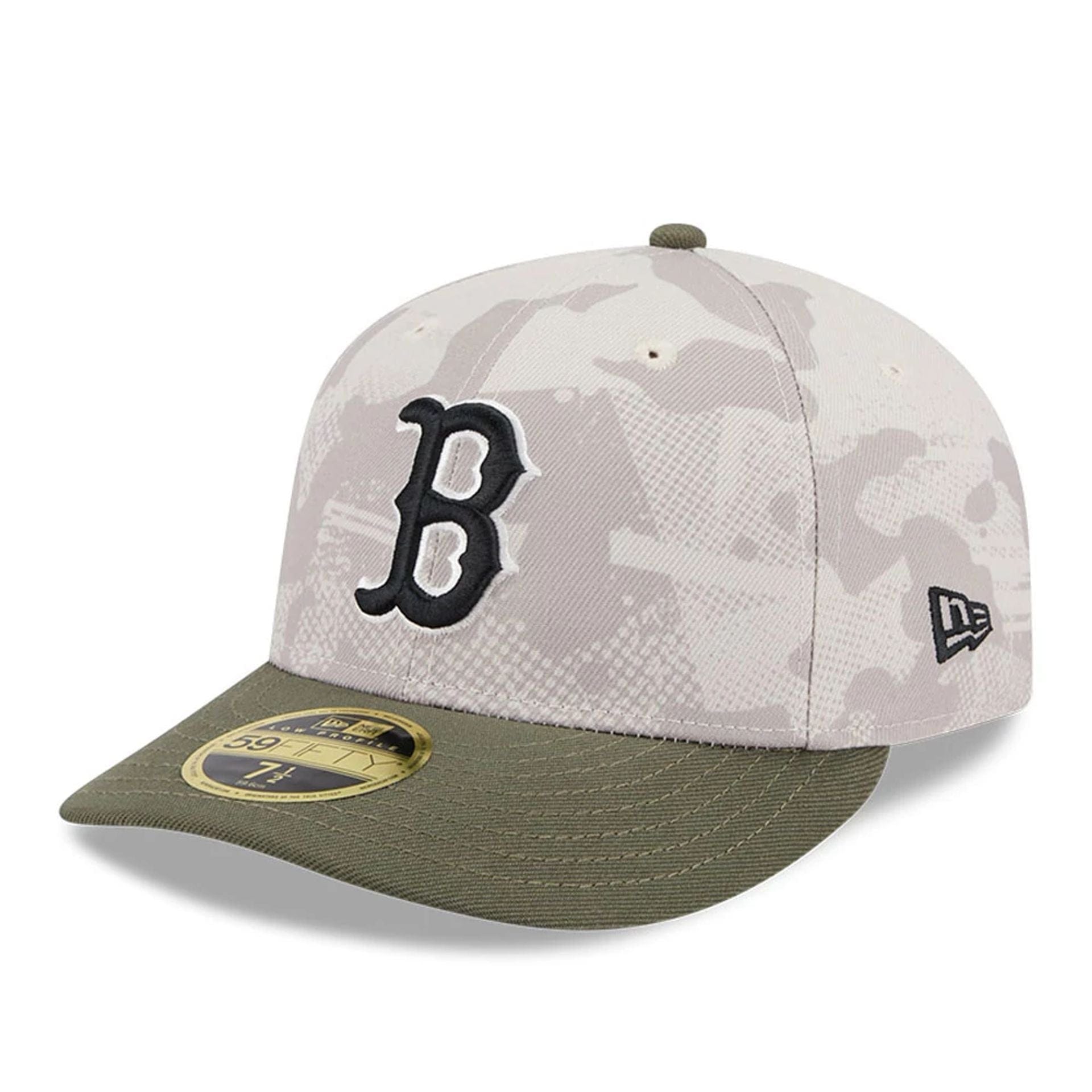 Boston Red Sox MLB Armed Forces Day 2025 Light Beige Low Profile 59FIFTY Fitted Cap、mySite、vikingsvslions