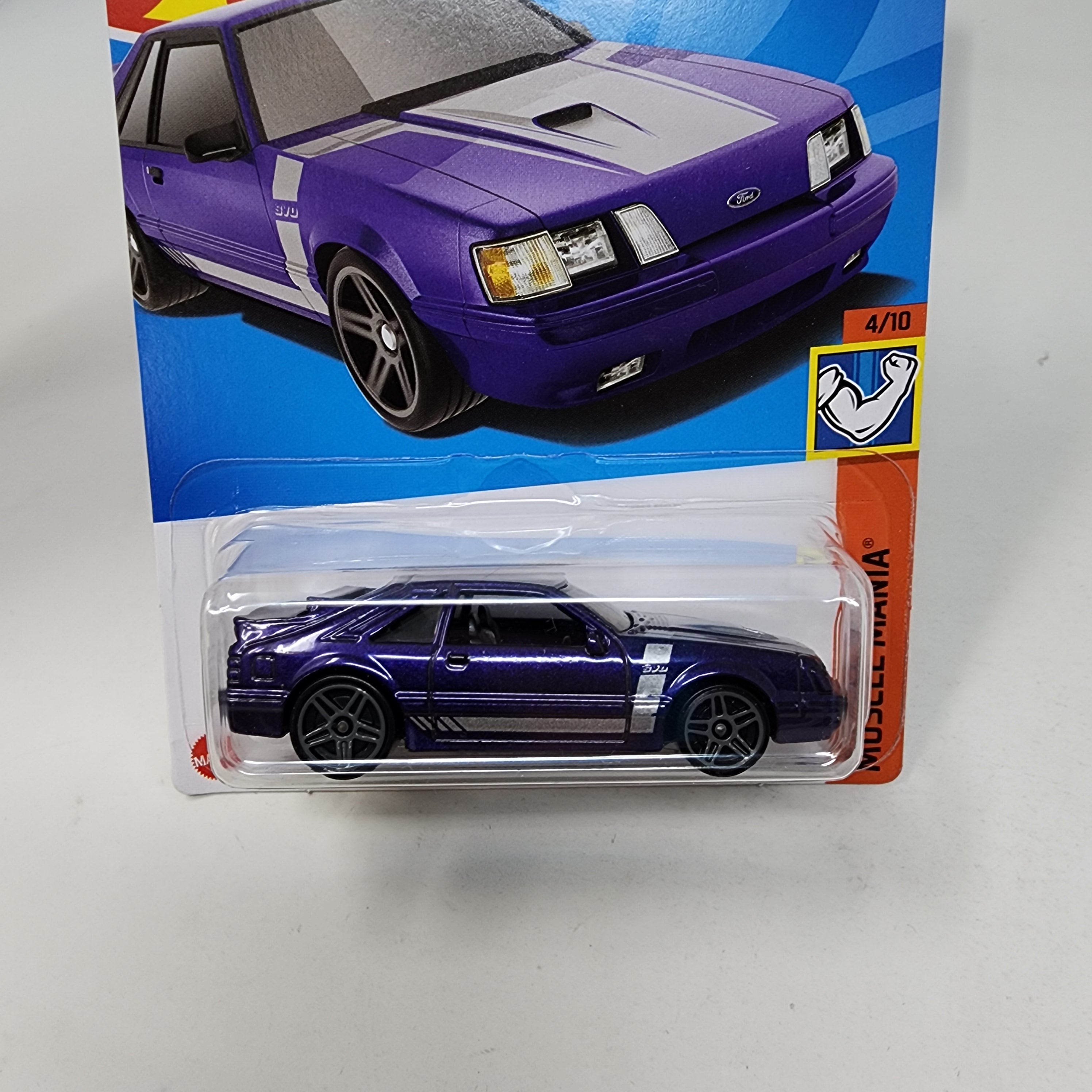 '84 Mustang SVO #221 * Purple * 2022 Hot Wheels、mySite、hgirdovlk