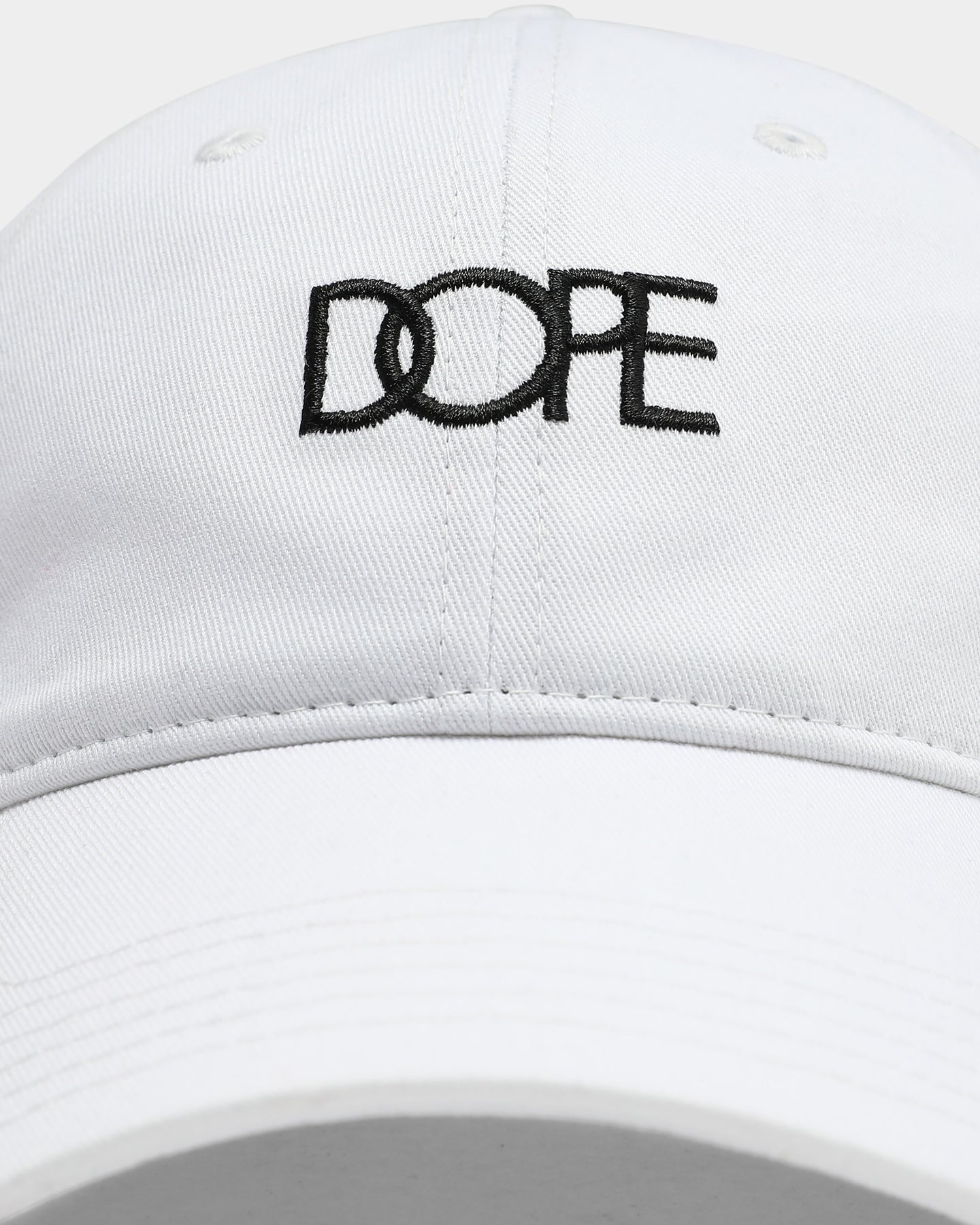 Dope Men's Logo Strapback Cap White/Black、mySite、zt4zffjzw