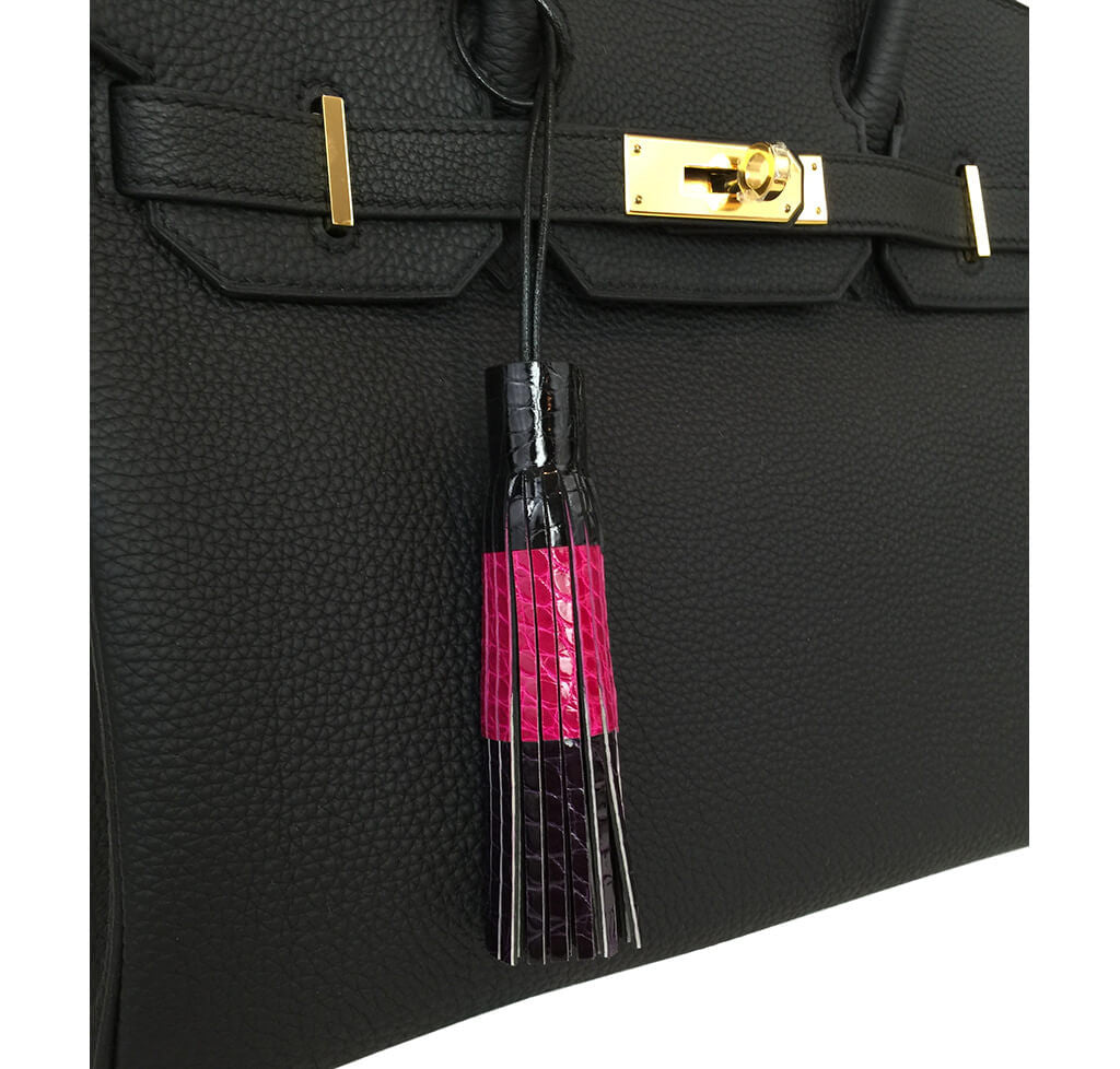 Tri-Color Limited Edition Niloticus Crocodile Tassel、mySite、garminoutage.com