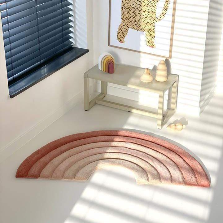 Rainbow Rusty Pink Area Rug、mySite、gigharbornorthrealestate