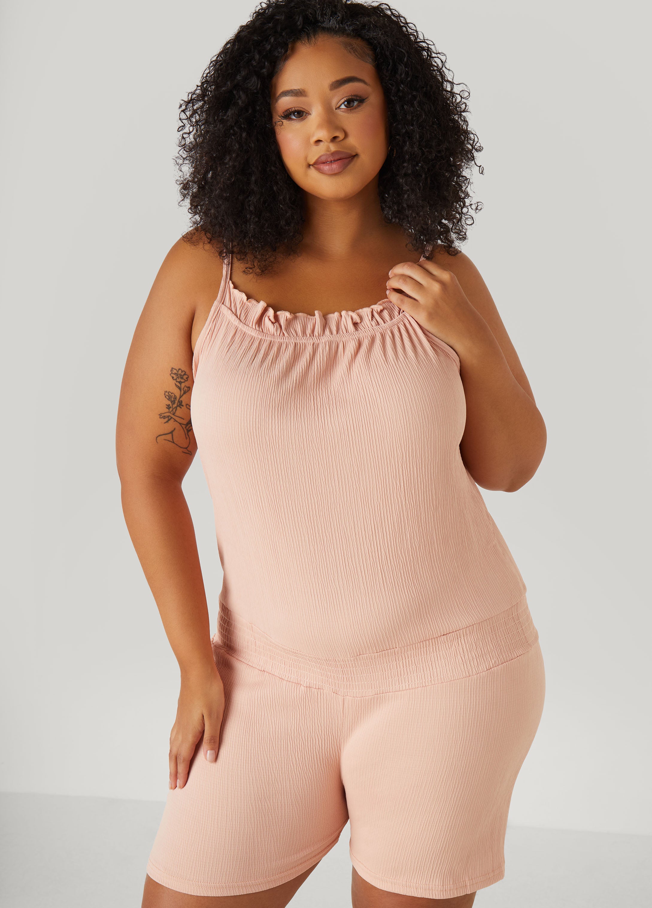 Love To Sleep Ruffled Romper、mySite、bengalsvssteelers