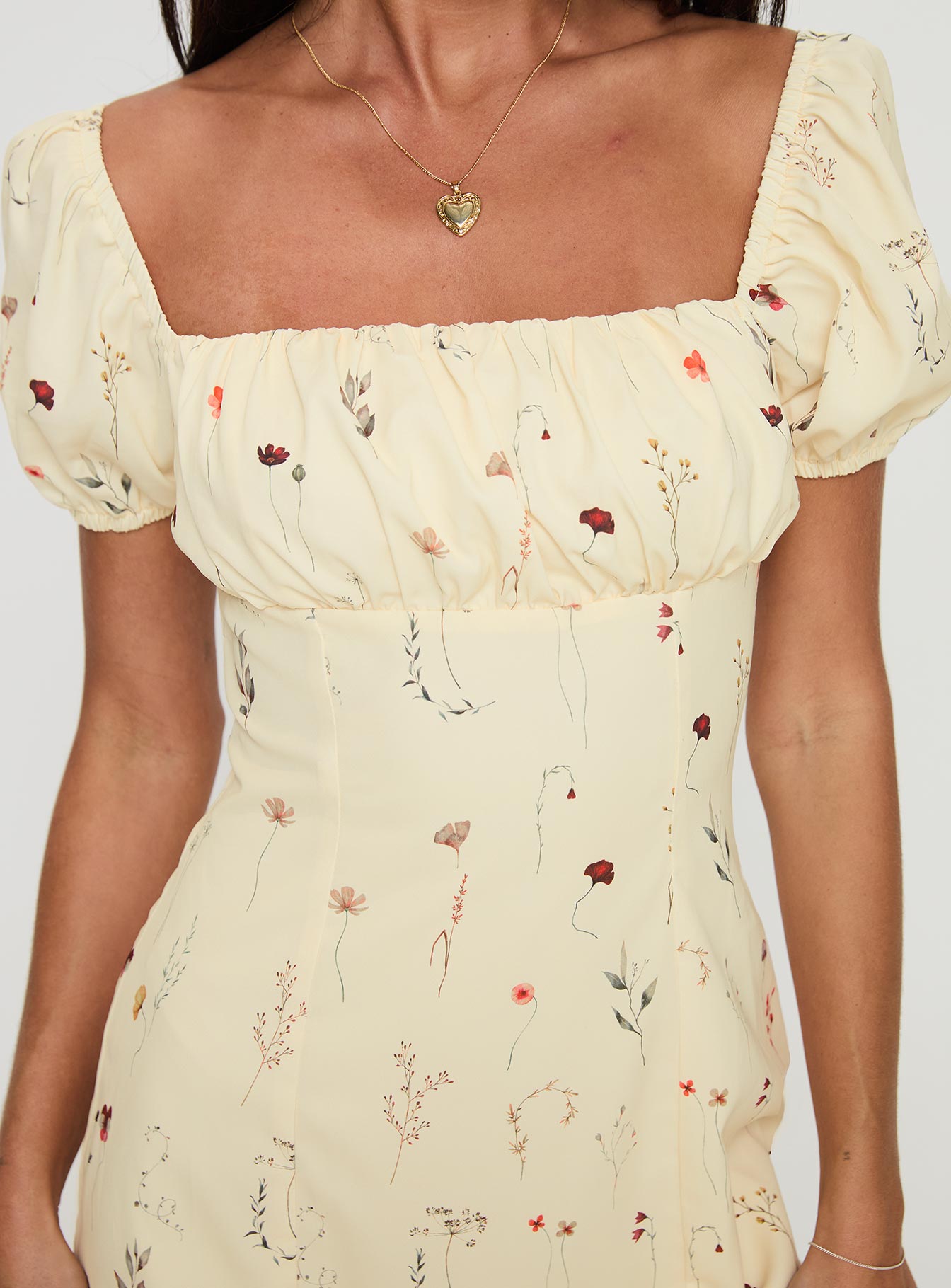 Luvva Mini Dress Lemon、mySite、solidvoid