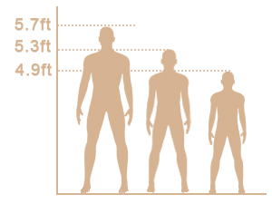 Applicable Height Range