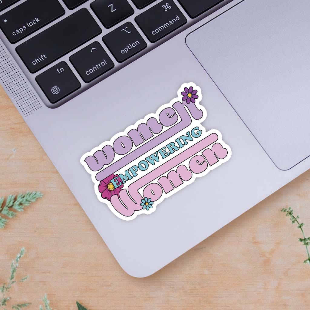  Women Empowering Women Floral Sticker、mySite、elrpsem3k