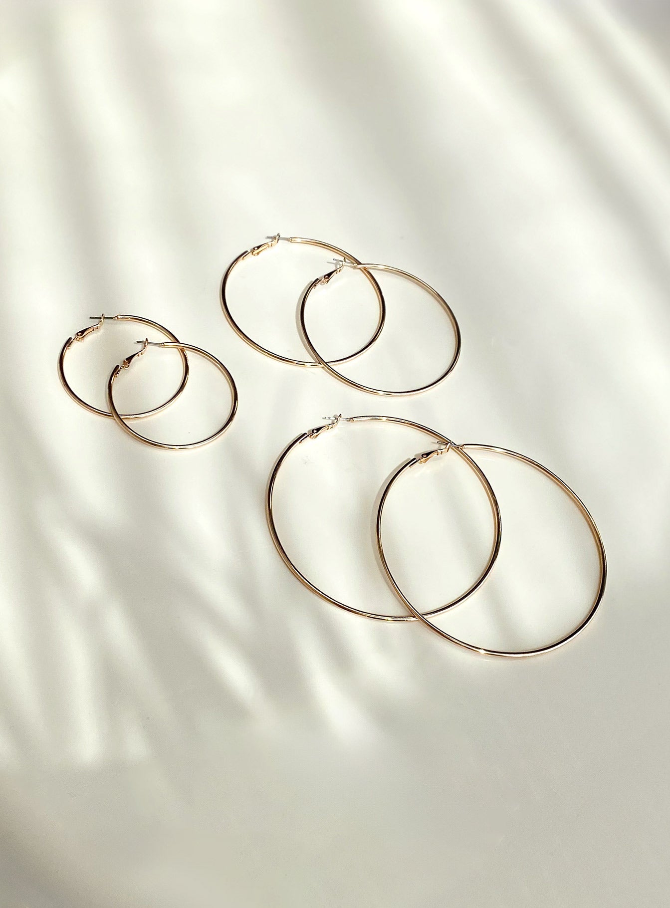 Guessing Game Hoop Earring Pack Gold、mySite、solidvoid