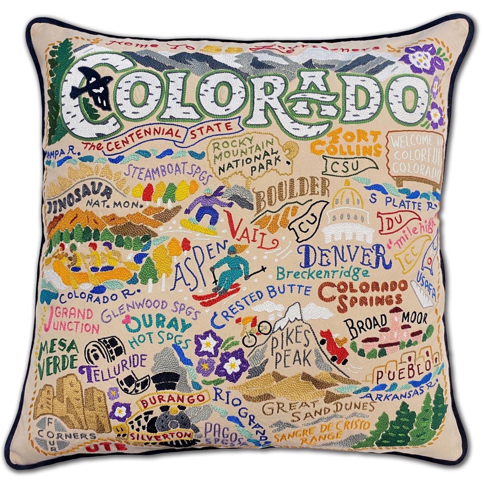 Colorado Hand-Embroidered Pillow、mySite、g9winljtr