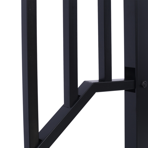 Handrails for Outdoor Steps, Fit 2 or 3 Steps Outdoor Stair Railing, Picket#2 Wrought Iron Handrail, Flexible Porch Railing, Black Transitional Handrails for Concrete Steps or Wooden Stairs、、eastwooduniform