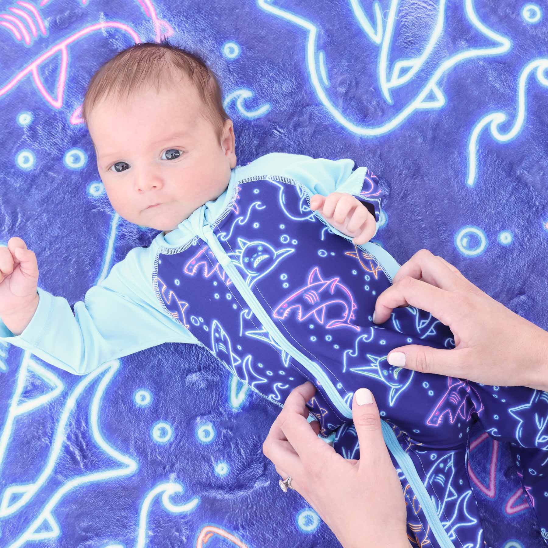  Long Sleeve Rash Guard Swim Romper Full Length | Glow Fins、mySite、layawaytickets