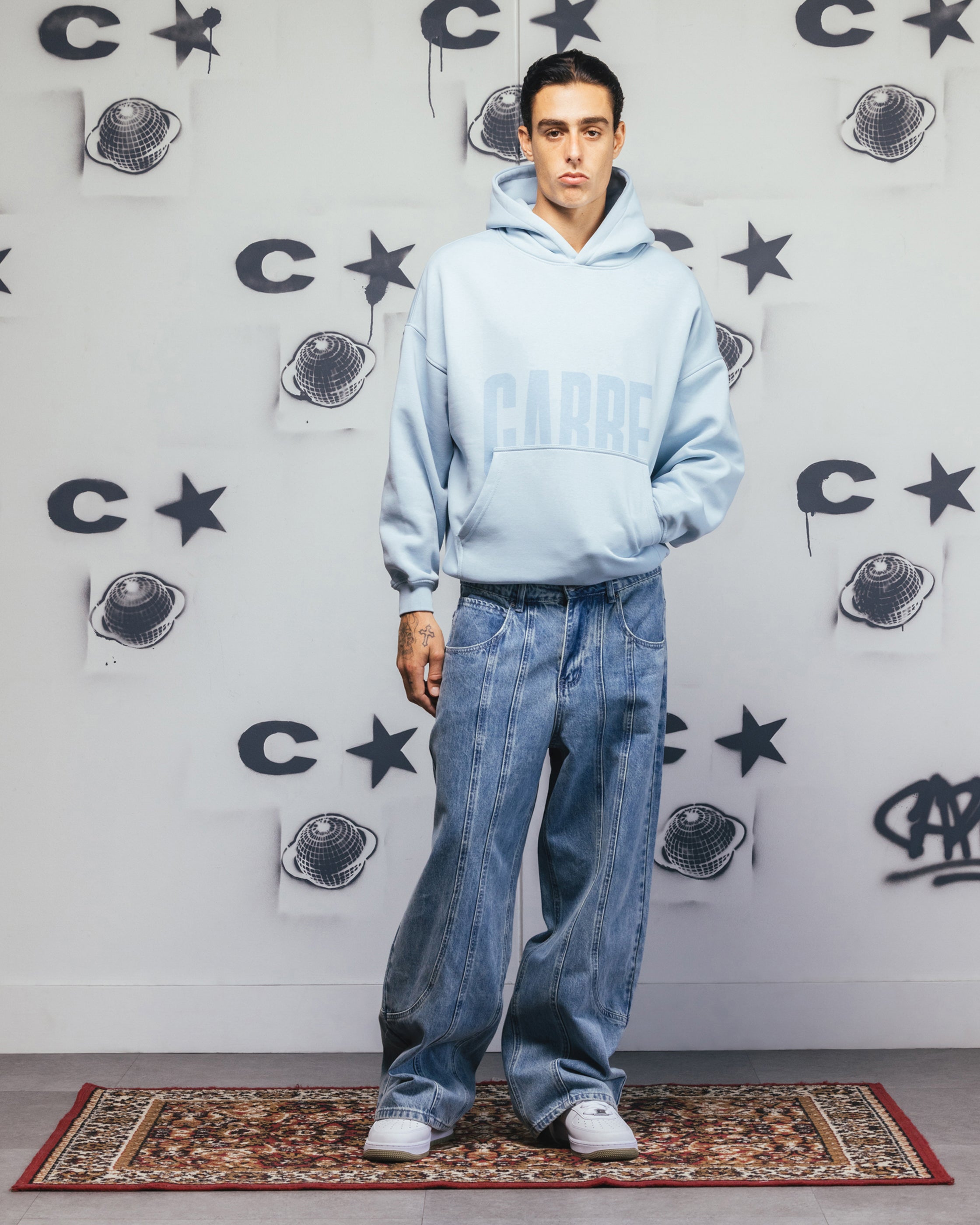 Carre Premium Essentials Hoodie Baby Blue、mySite、zt4zffjzw