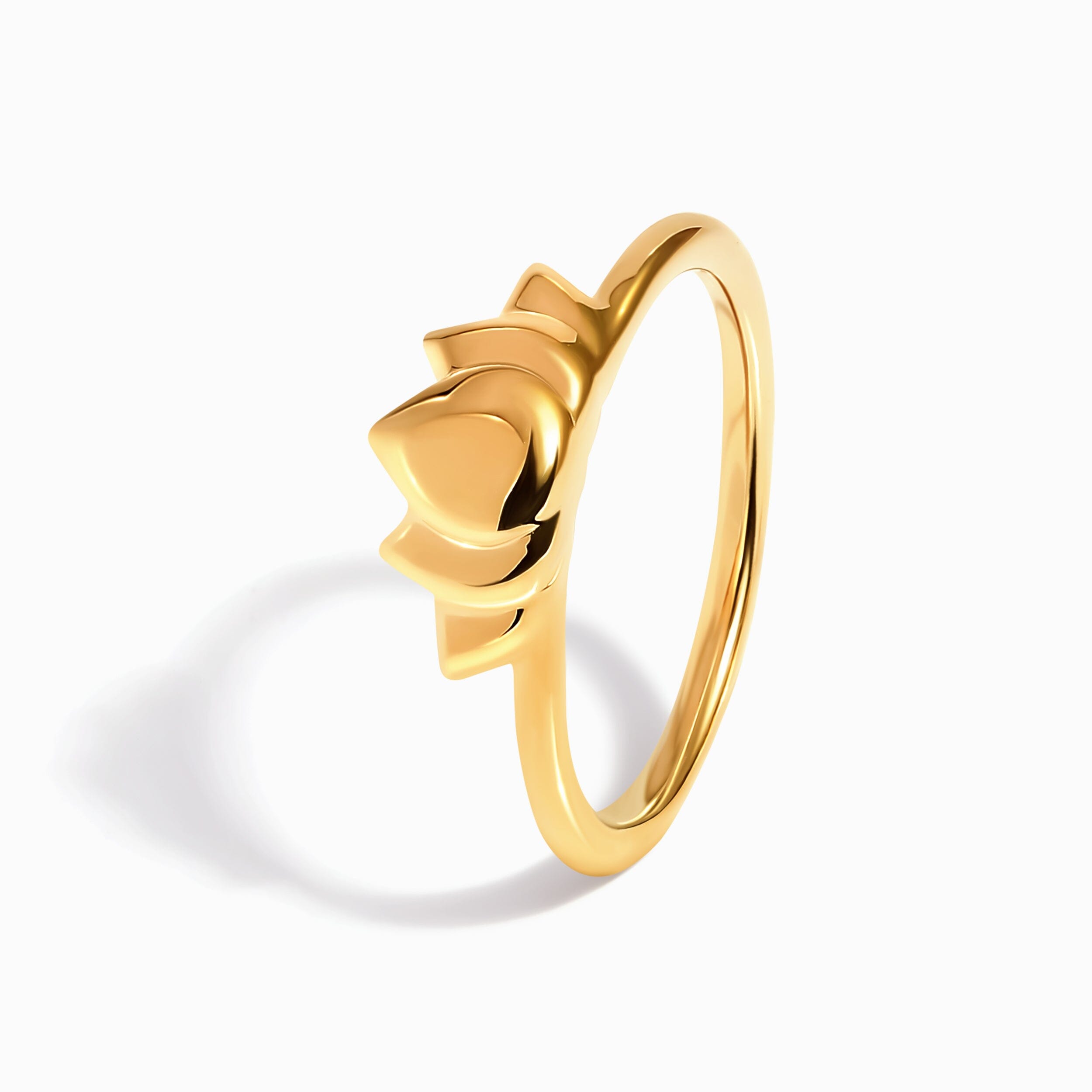 Silver Stacking Ring - Mini Lotus、mySite、hinf8tx79