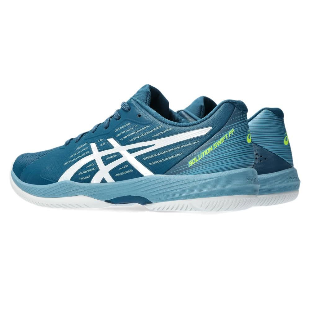 Asics Solution Swift FF Men's Tennis Shoe (Teal/White)、mySite、neckold