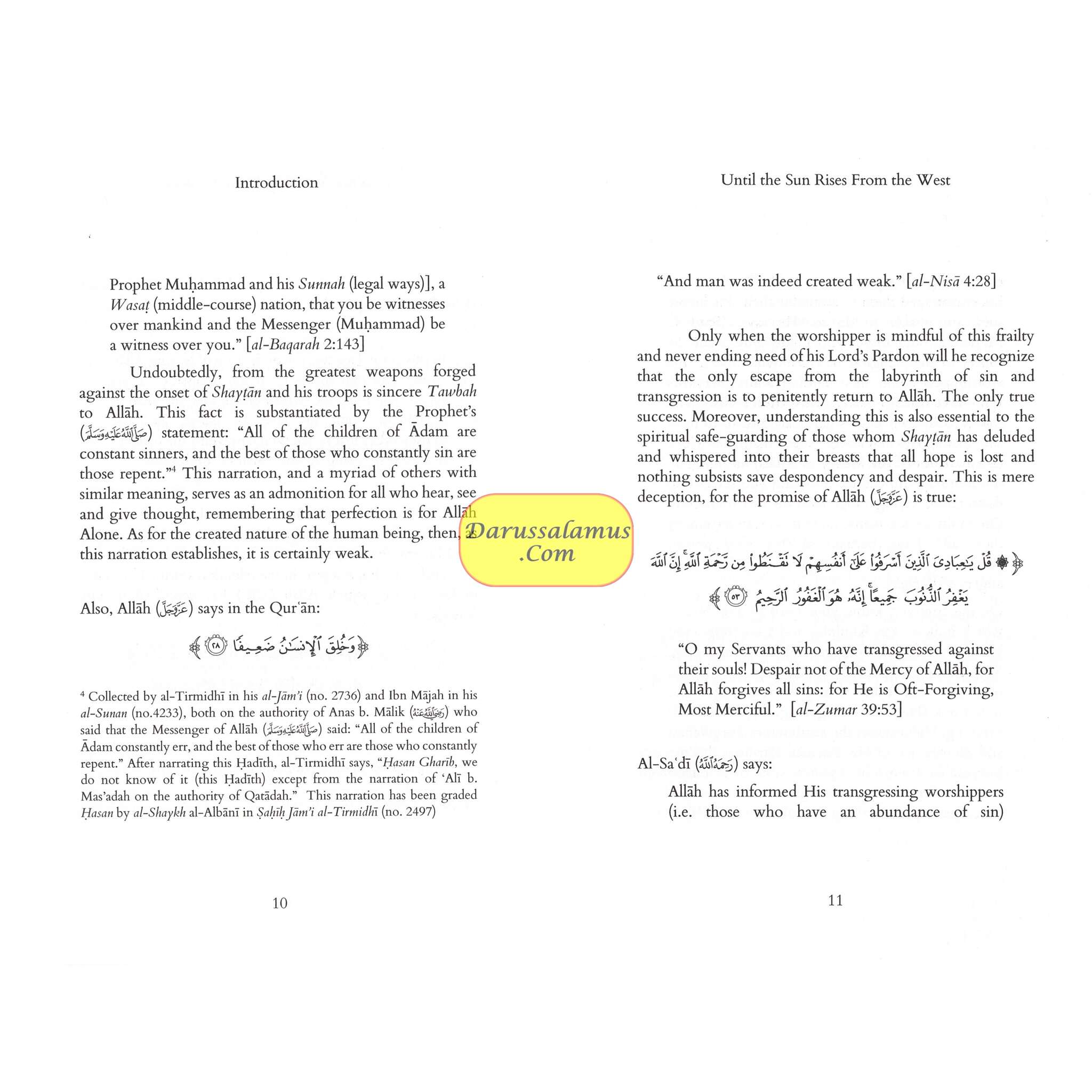 Until the Sun Rises from the West: Reflections, Stories of Repentance and Forgiveness By Abul-Hasan Maalik ibn Adam、mySite、topwebapps