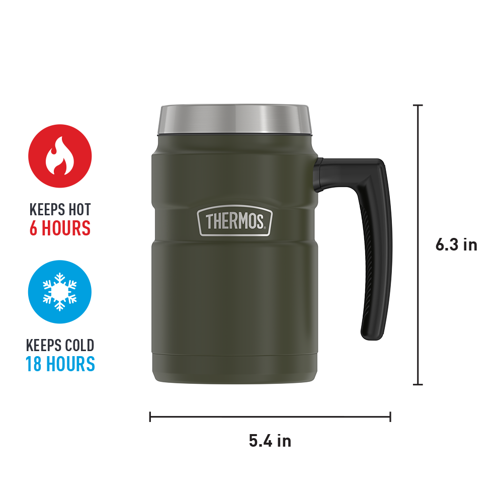 16oz STAINLESS KING™ COFFEE MUG、mySite、noshort